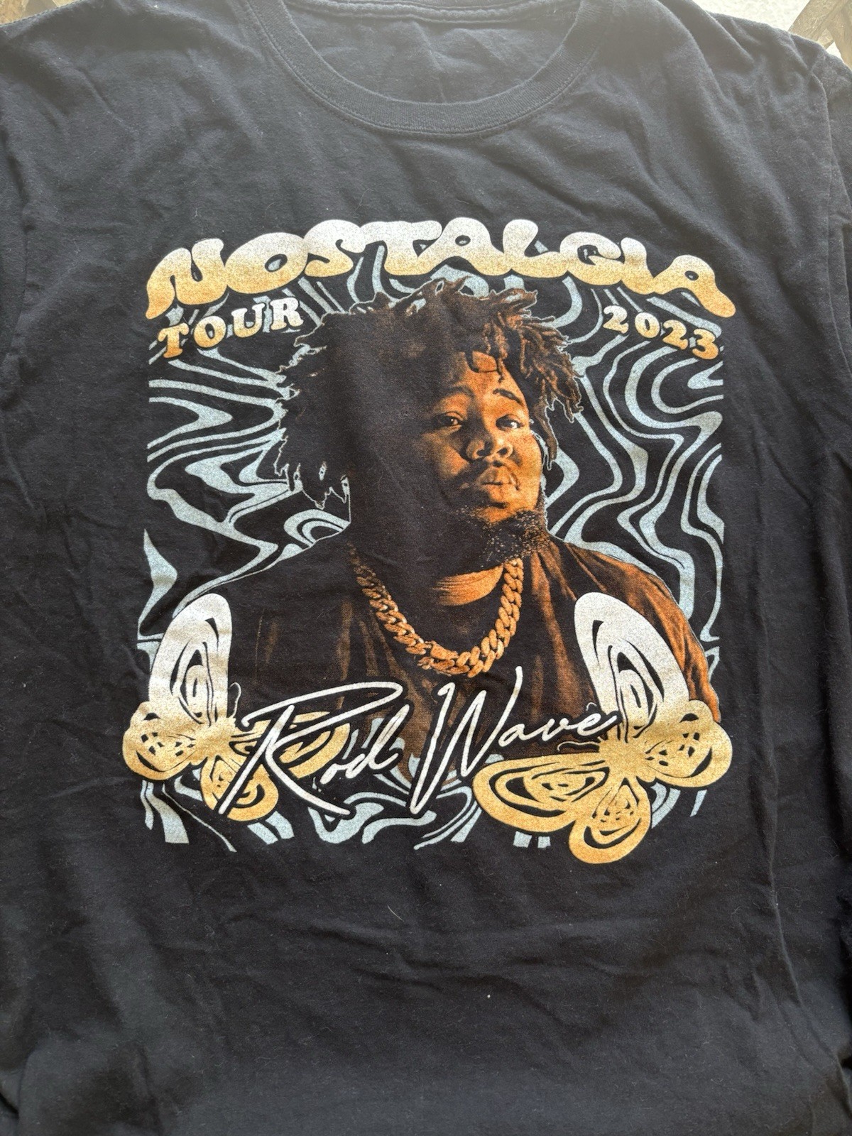 Rod Wave Nostalgia 2023 Tour Shirt Size Large - photo 2