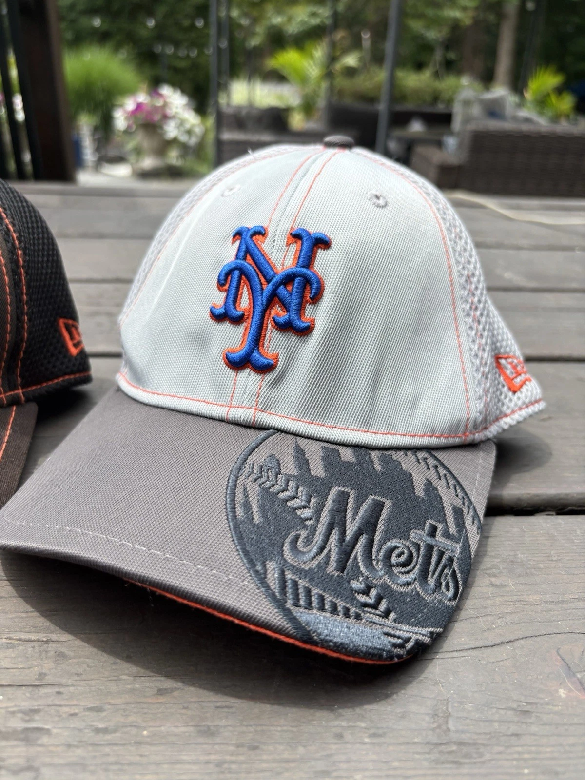 2 Men's New Era Royal New York Mets Hats Med-Lg + Lg-XL - photo 3