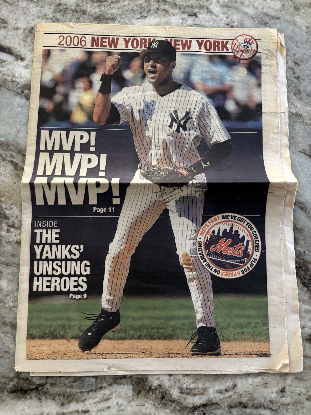 2006 Derek Jeter MVP Season Magazine