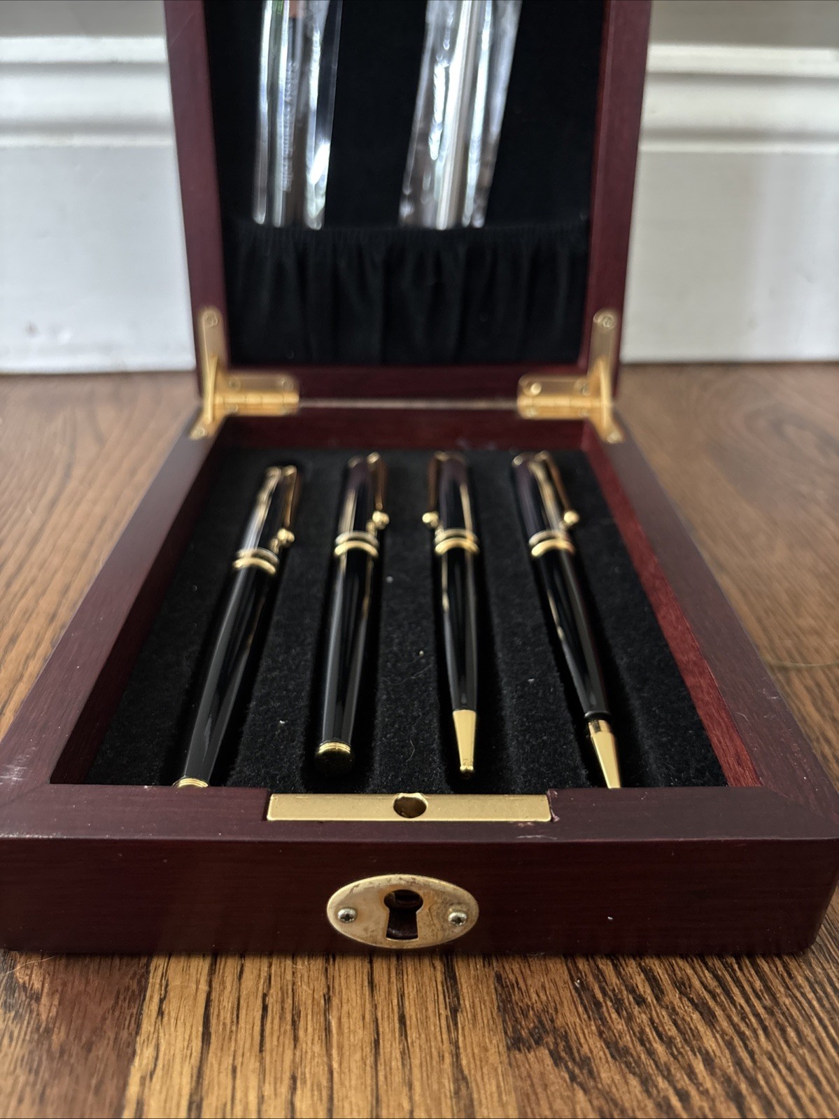 Reflections Pens Set Of 4 In Box (ball Point,pencil,rollerball, - photo 2