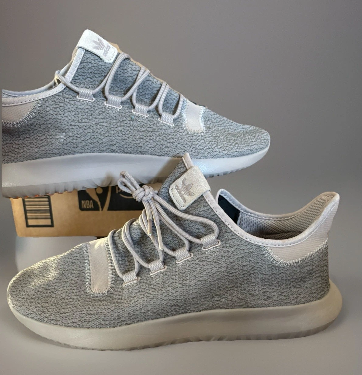 Size 12 - Adidas Tubular Shadow Vapour Grey