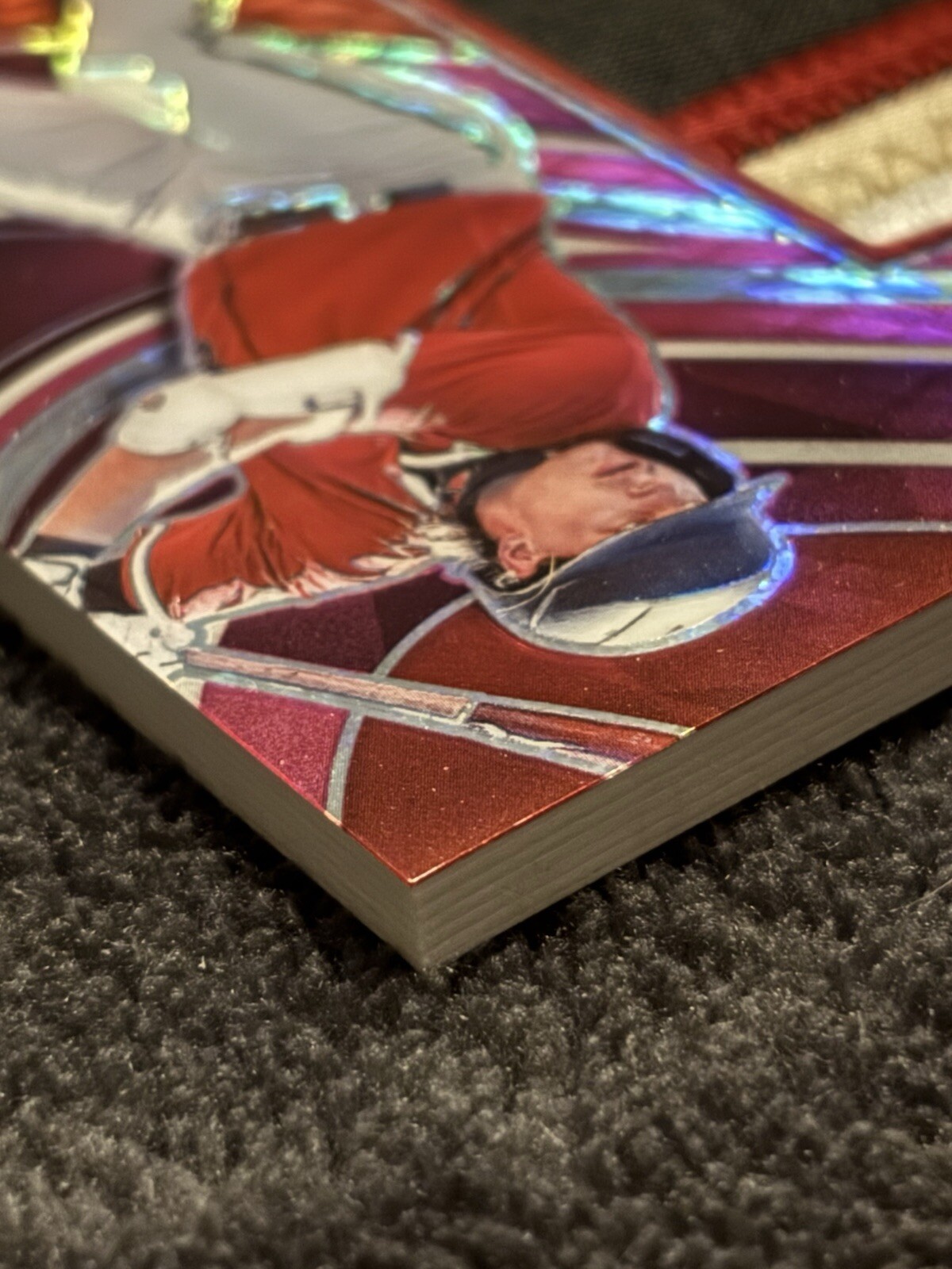 Jake McCarthy Rookie Autograph Patch /49 - Spectra Panini Prizm - photo 5