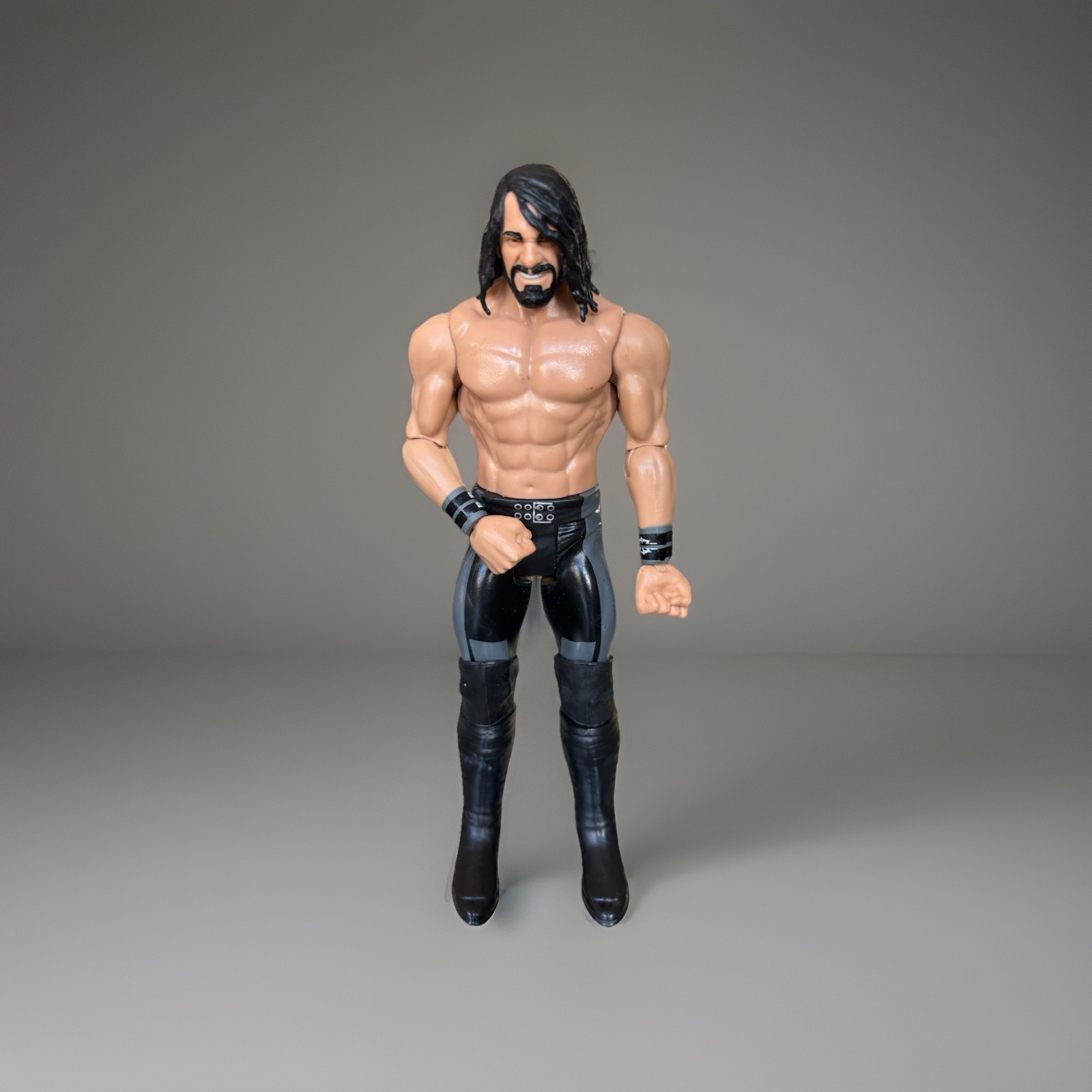 (4) WWE Characters- Seth Rollins, Steve Austin, Jeff Jarrett, Sh - photo 3