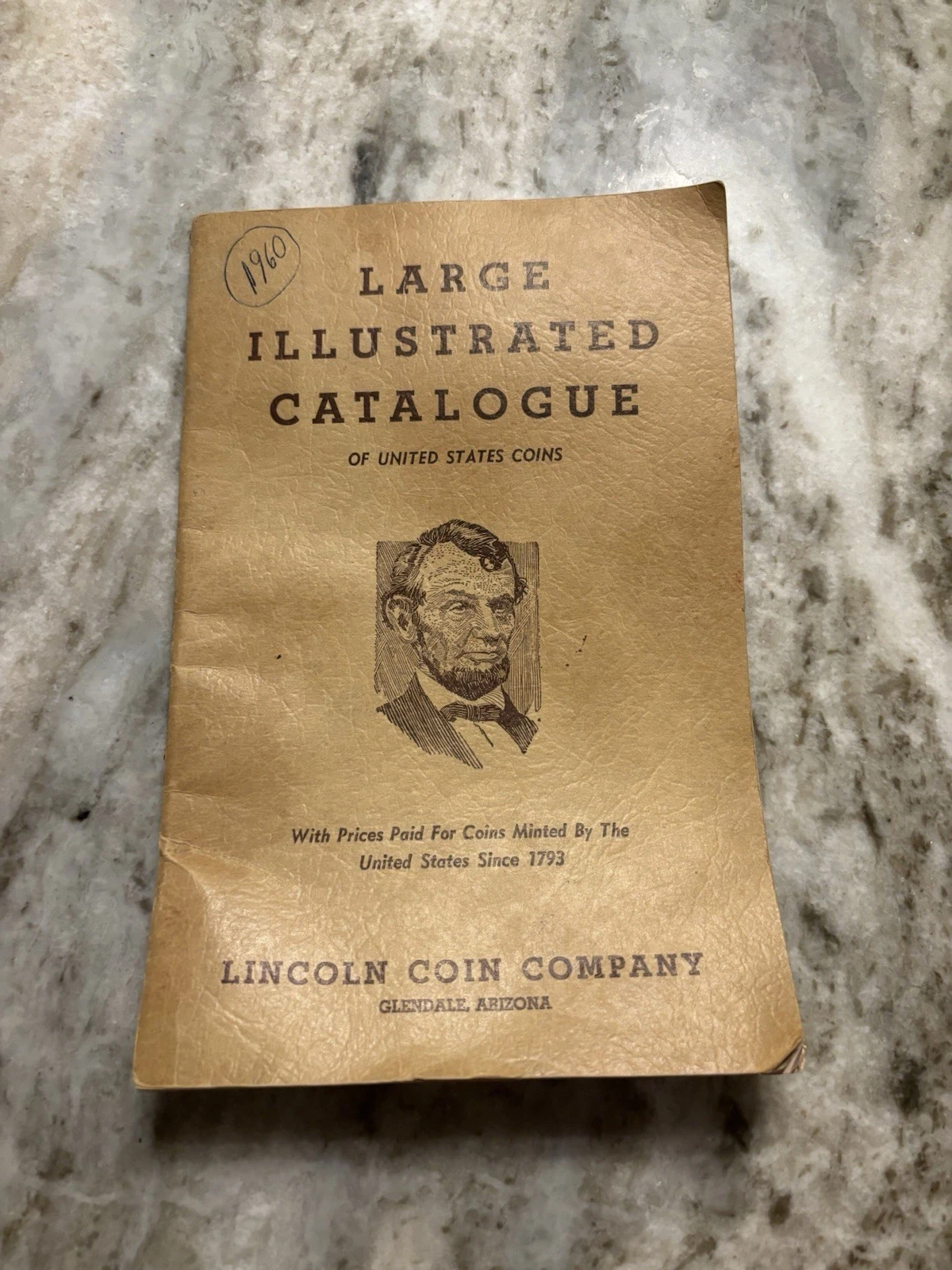 1960 Large Illustrated Catalogue Of United States Coins