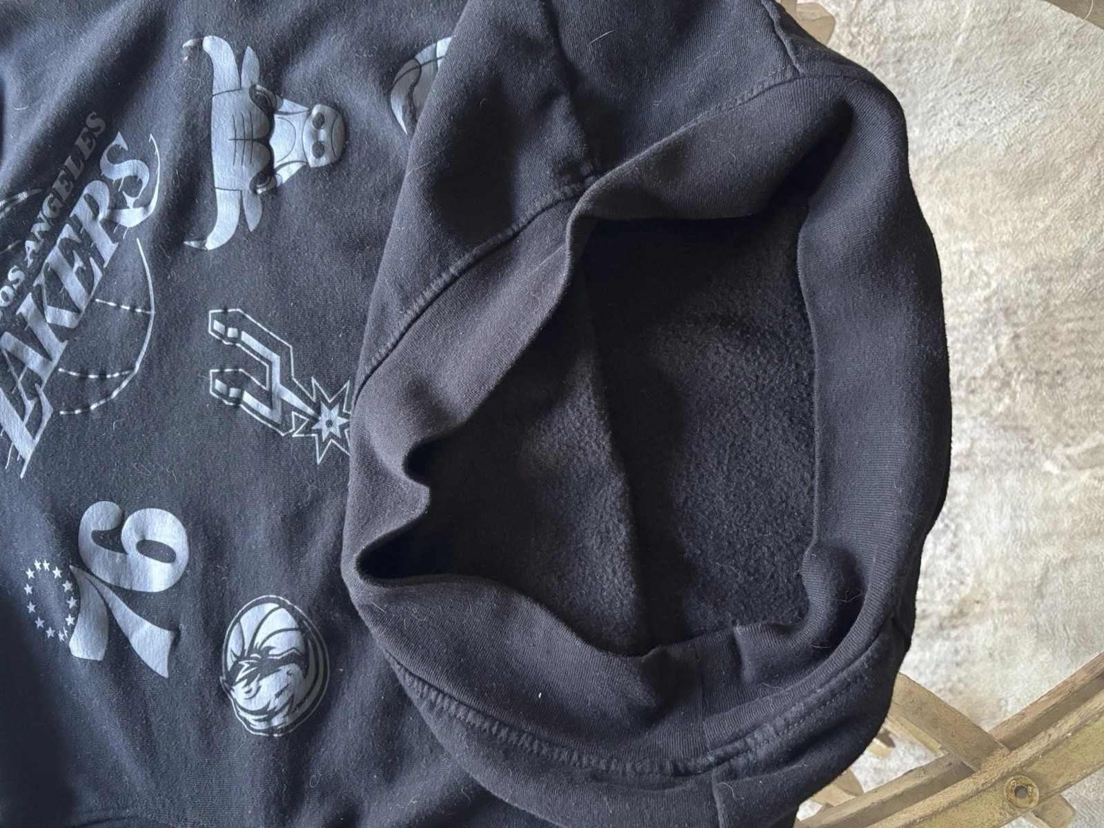 NBA All Team Logo Hoodie Size Medium - photo 5