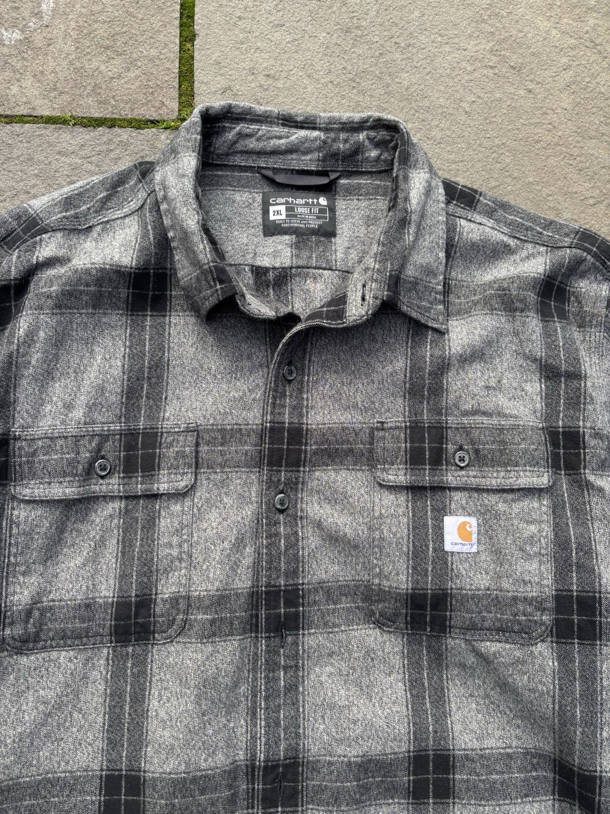 Carhartt Rugged Flex Flannel Shirt XXL Loose Fit - photo 2