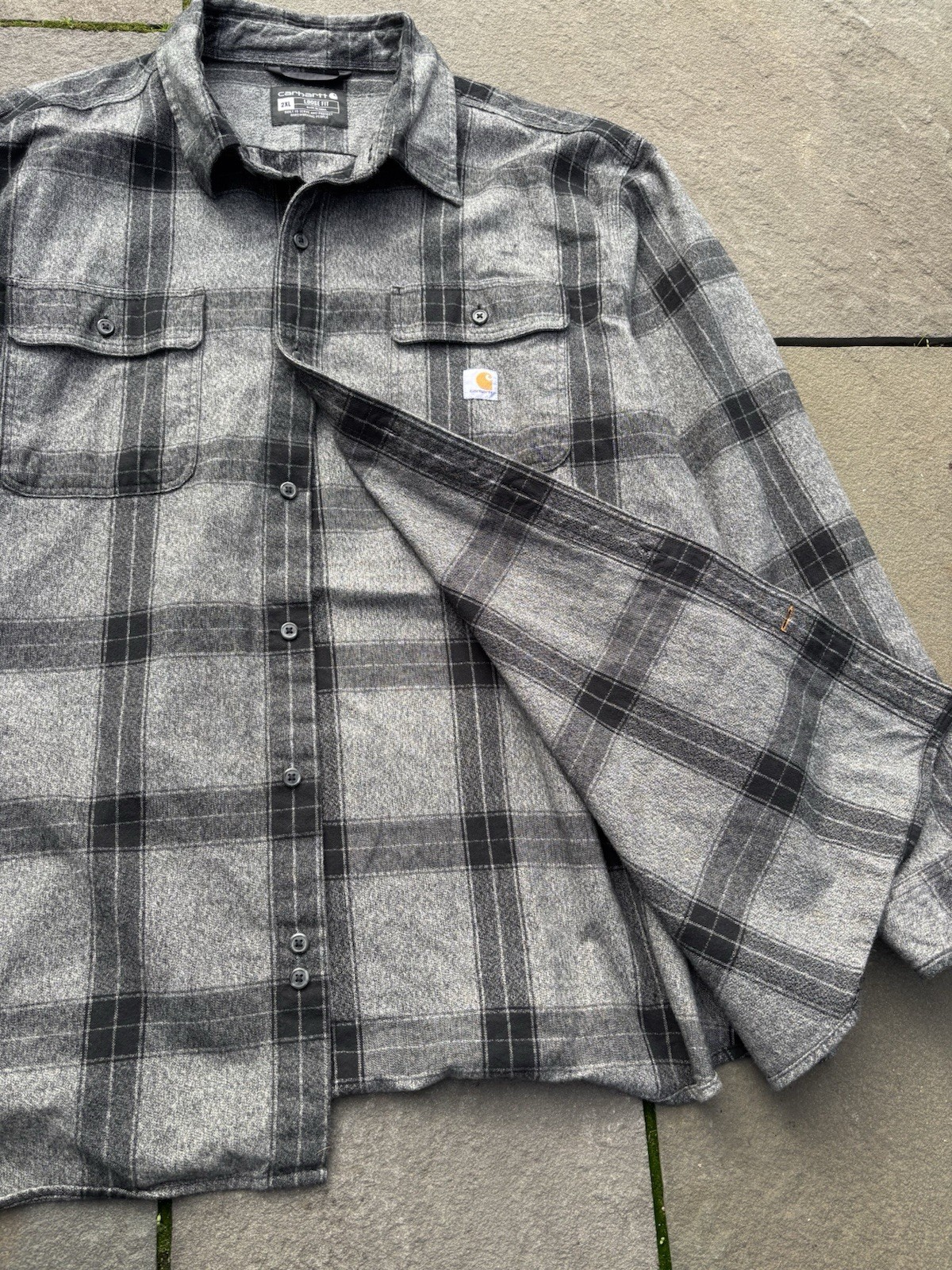 Carhartt Rugged Flex Flannel Shirt XXL Loose Fit - photo 3