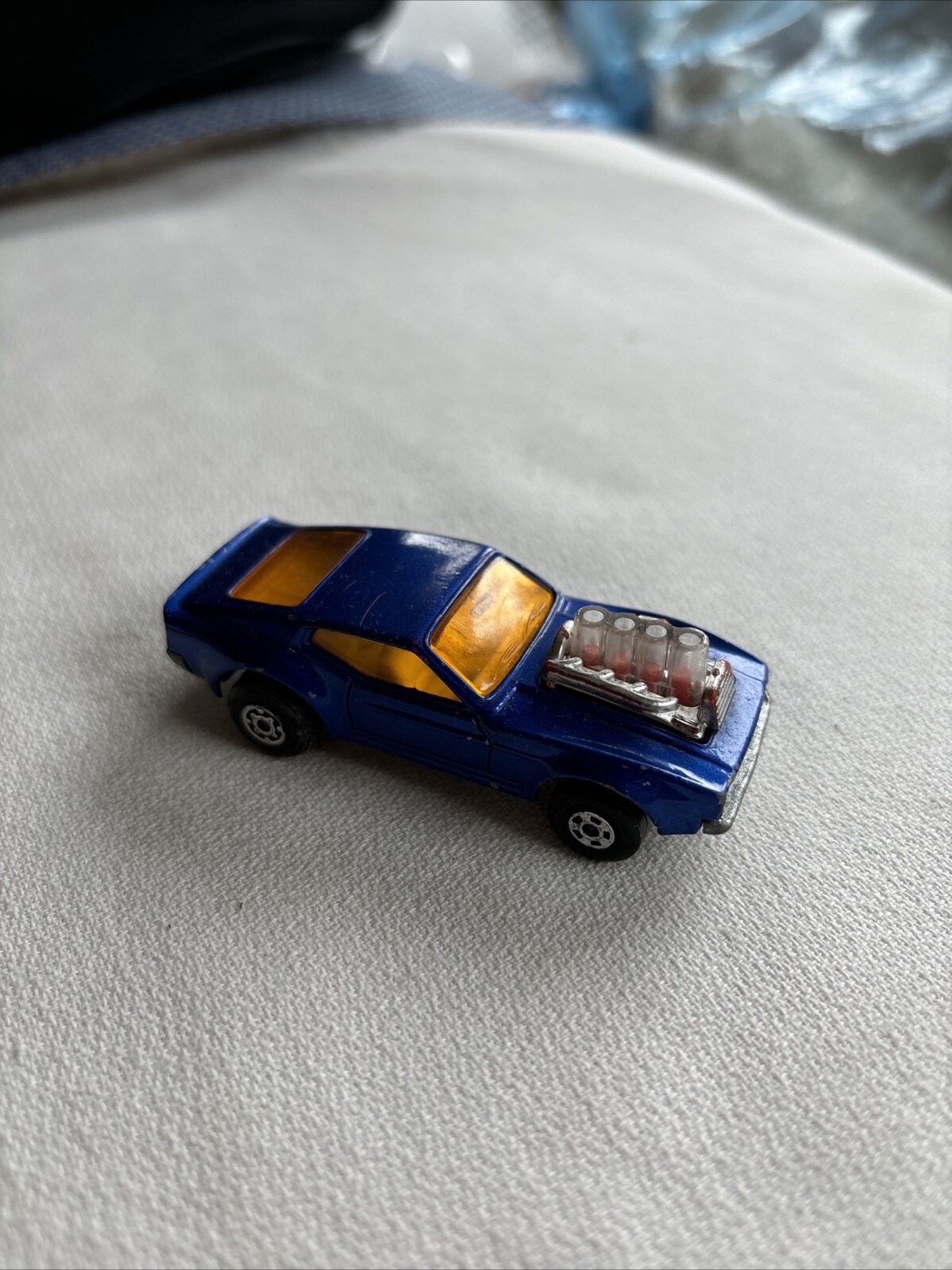 Vintage 1973 Matchbox Rolamatics Mustang Piston Popper