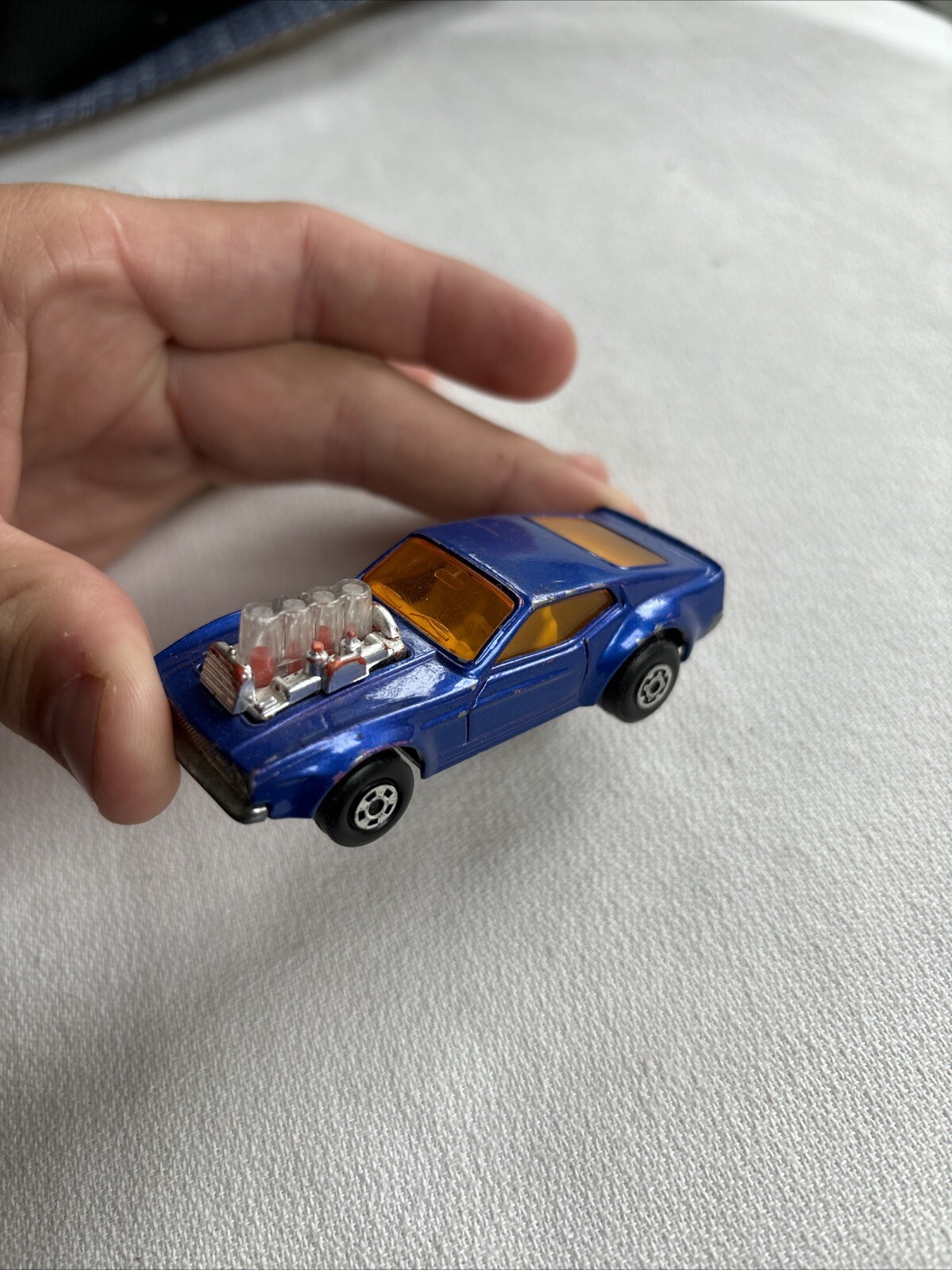Vintage 1973 Matchbox Rolamatics Mustang Piston Popper - photo 3