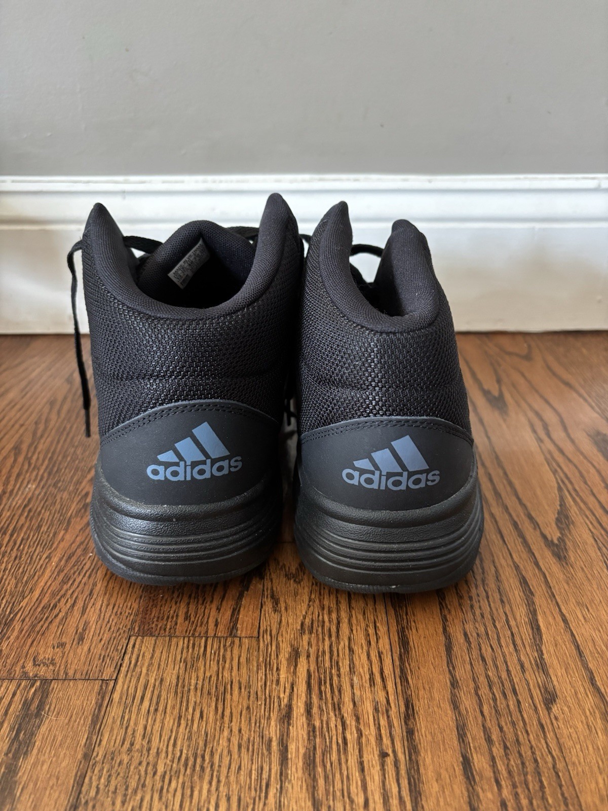 Size 13 Adidas Cloudfoam Ilation Mid Black Onix - photo 3