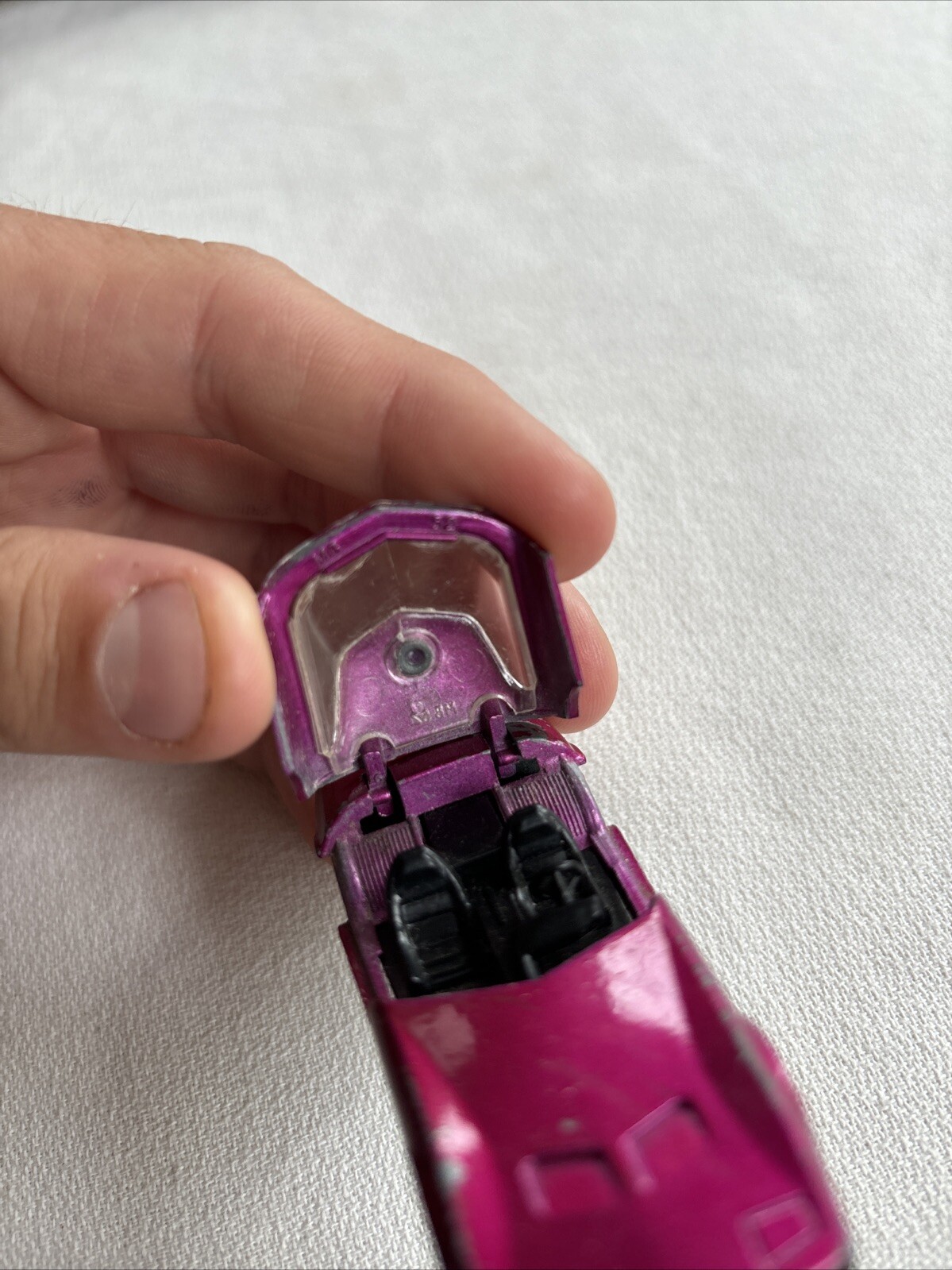 Lesney Matchbox Superfast Dodge Charger MK III #52 Light Purple, - photo 4