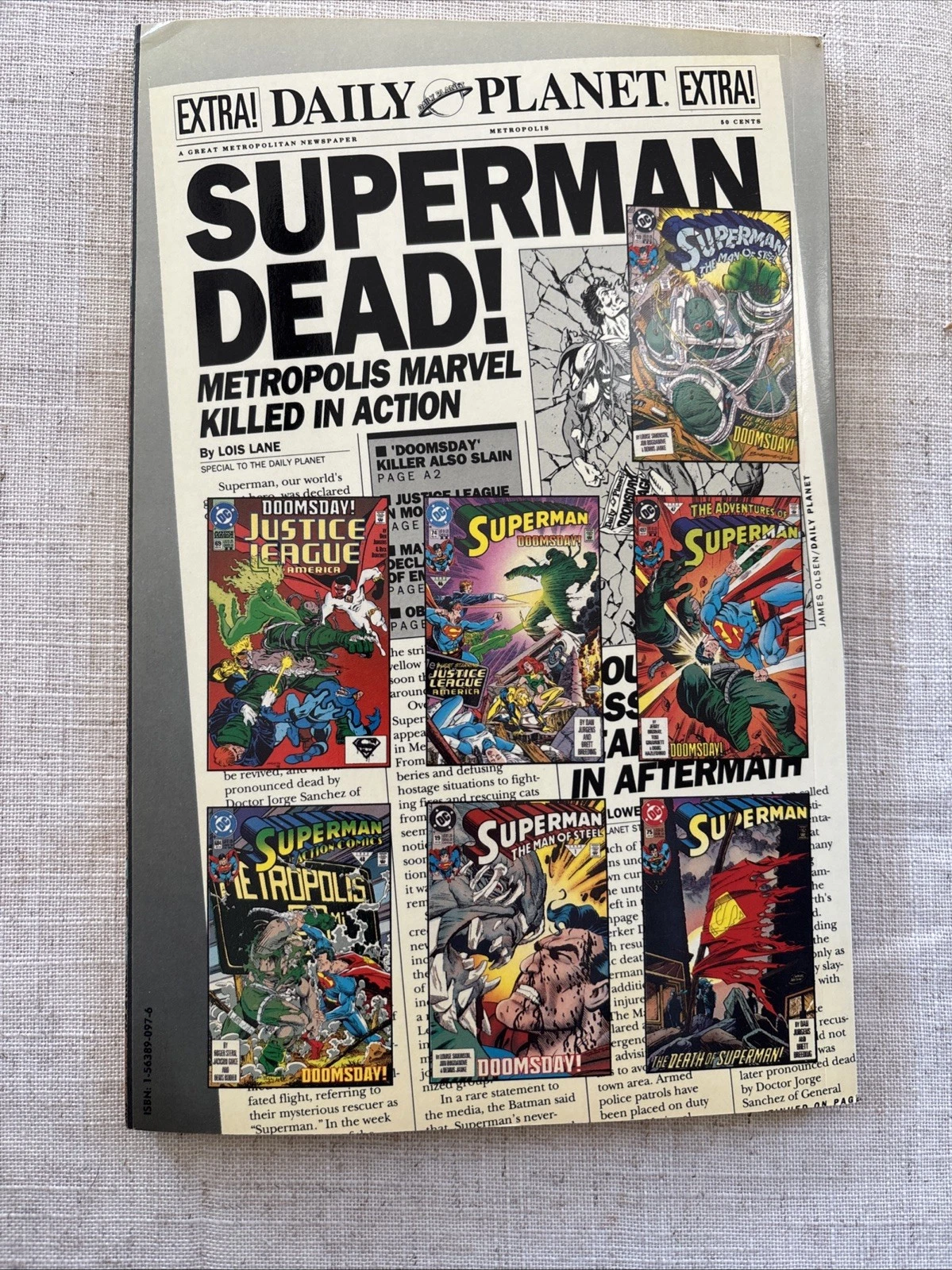 The Death of Superman First Printing (DC Comics January 1993) - photo 5