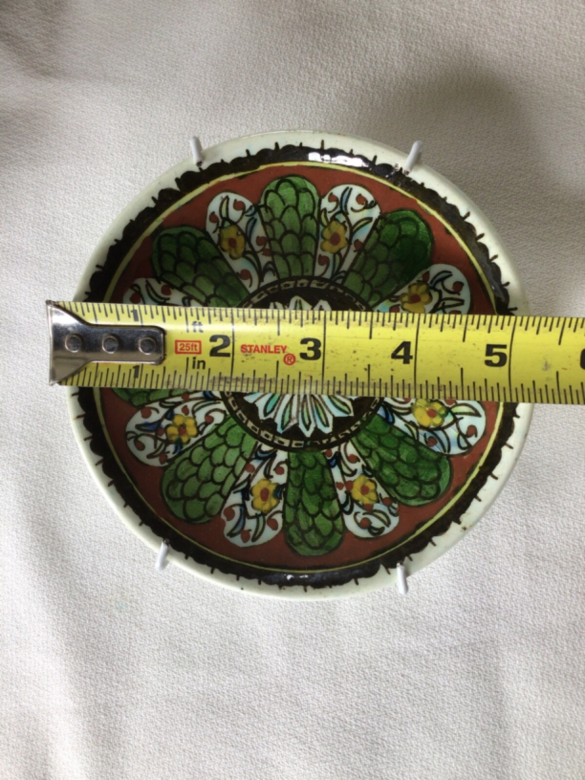 Ukrainian Wall Plate, Floral Wall Hanging, Ukraine Art, LKSF, ЛК - photo 5