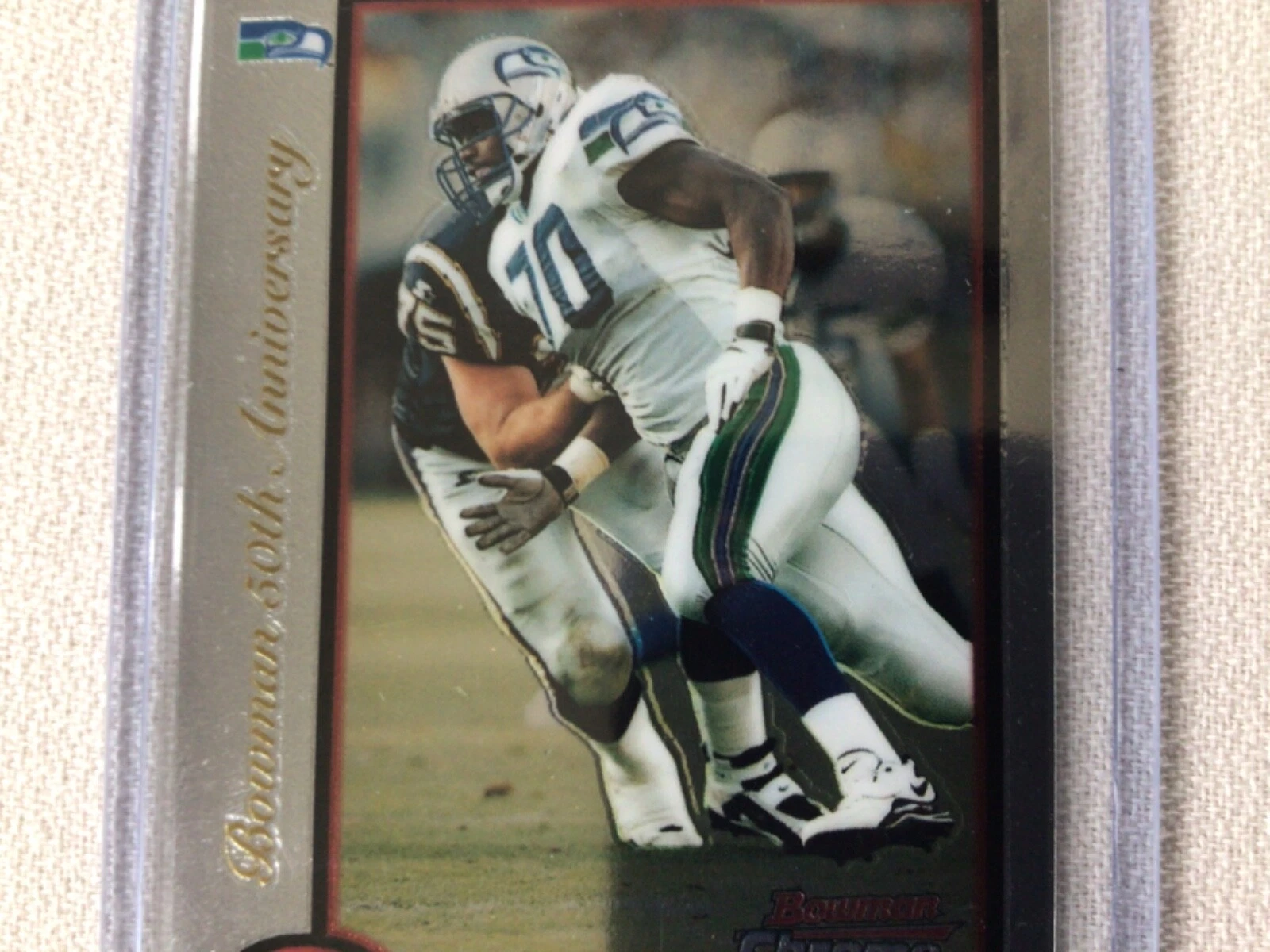 1998 Bowman Chrome Hines Ward Rookie Card #27 - photo 2