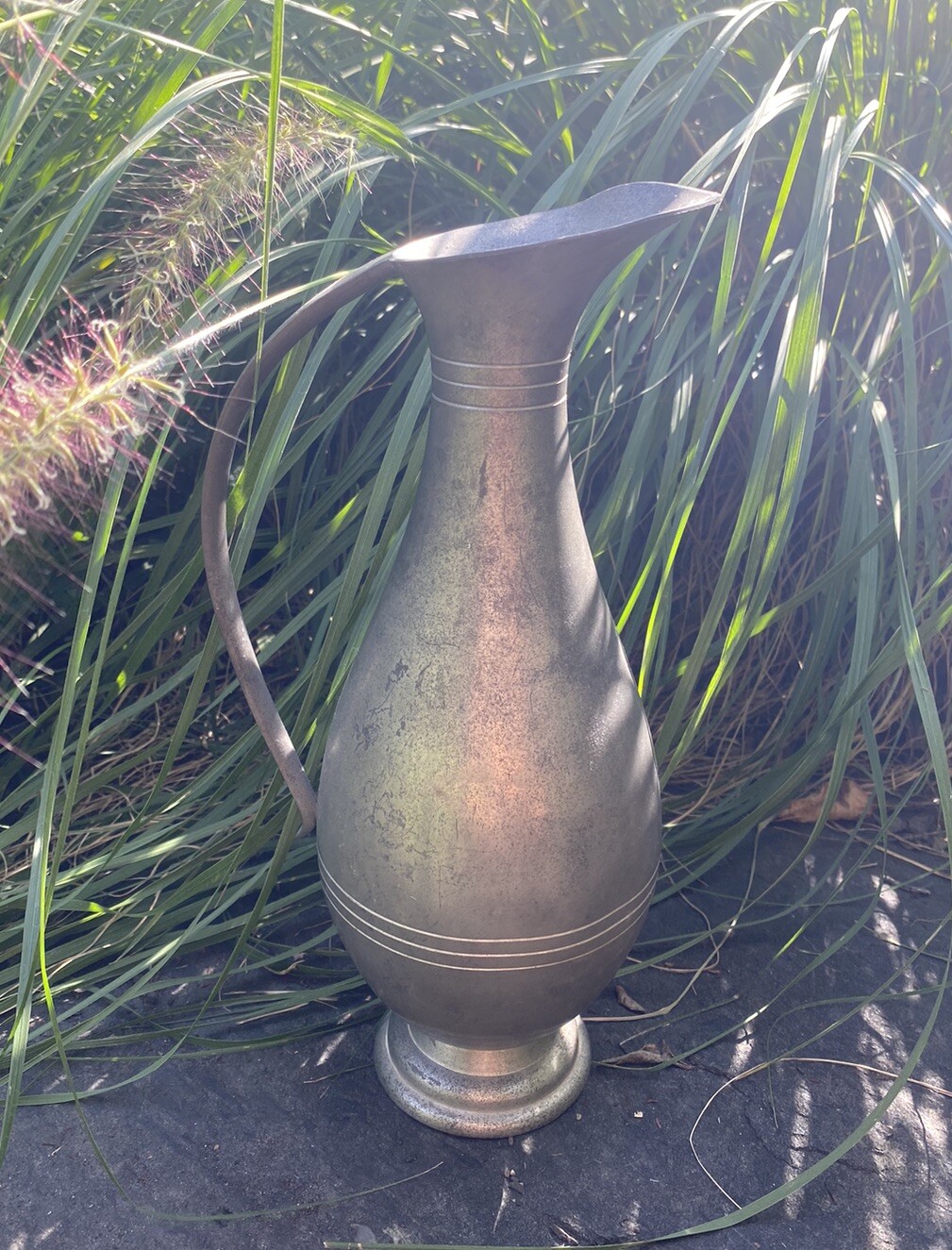 Vintage Royal Selangor Pewter Pitcher 10.5”