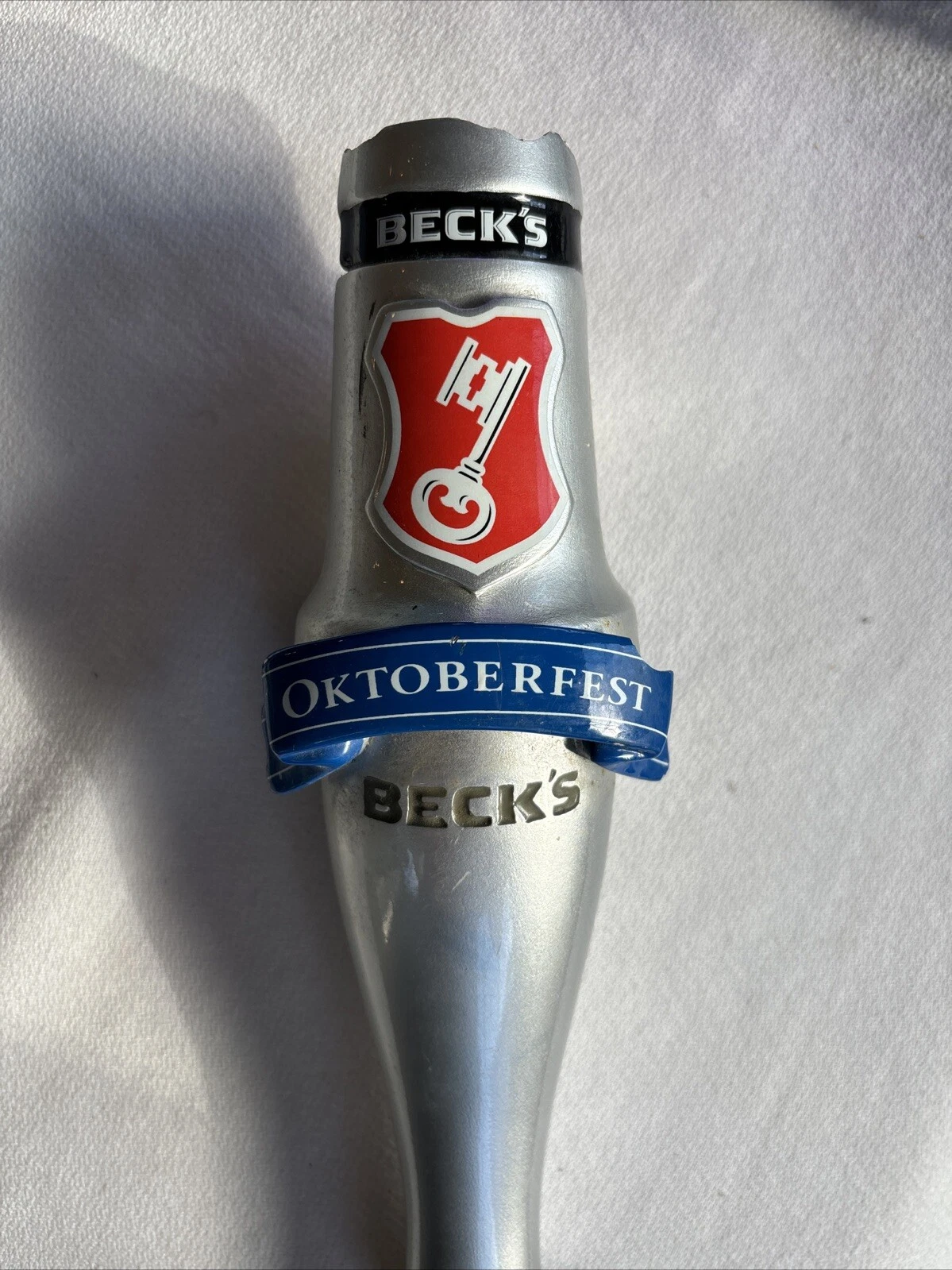 Beck's Oktoberfest Beer Tap Handle Kegerator Keg Bar