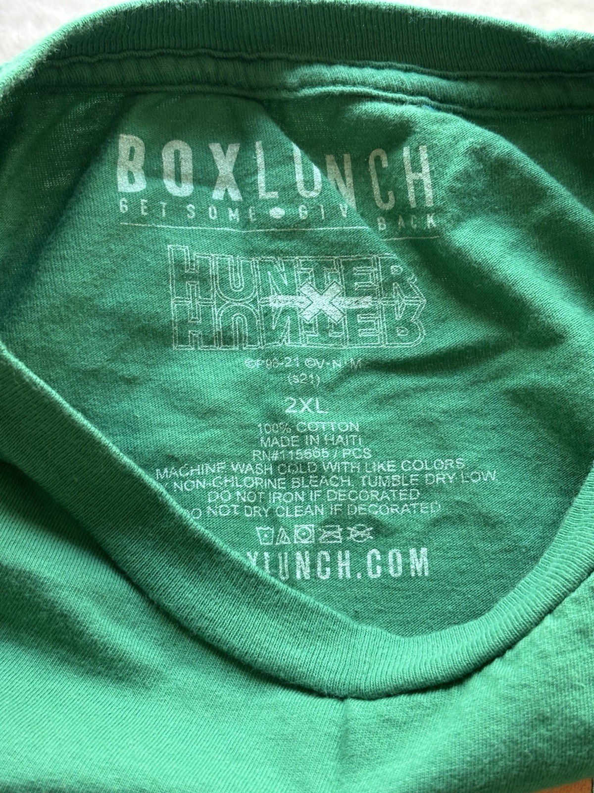 Hunter X Green T-Shirt Size 2XL - photo 5