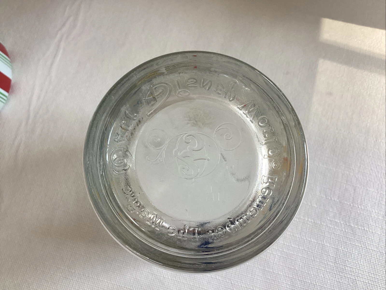 Disney Candy Cane Mug & Water Parks Glass - photo 4