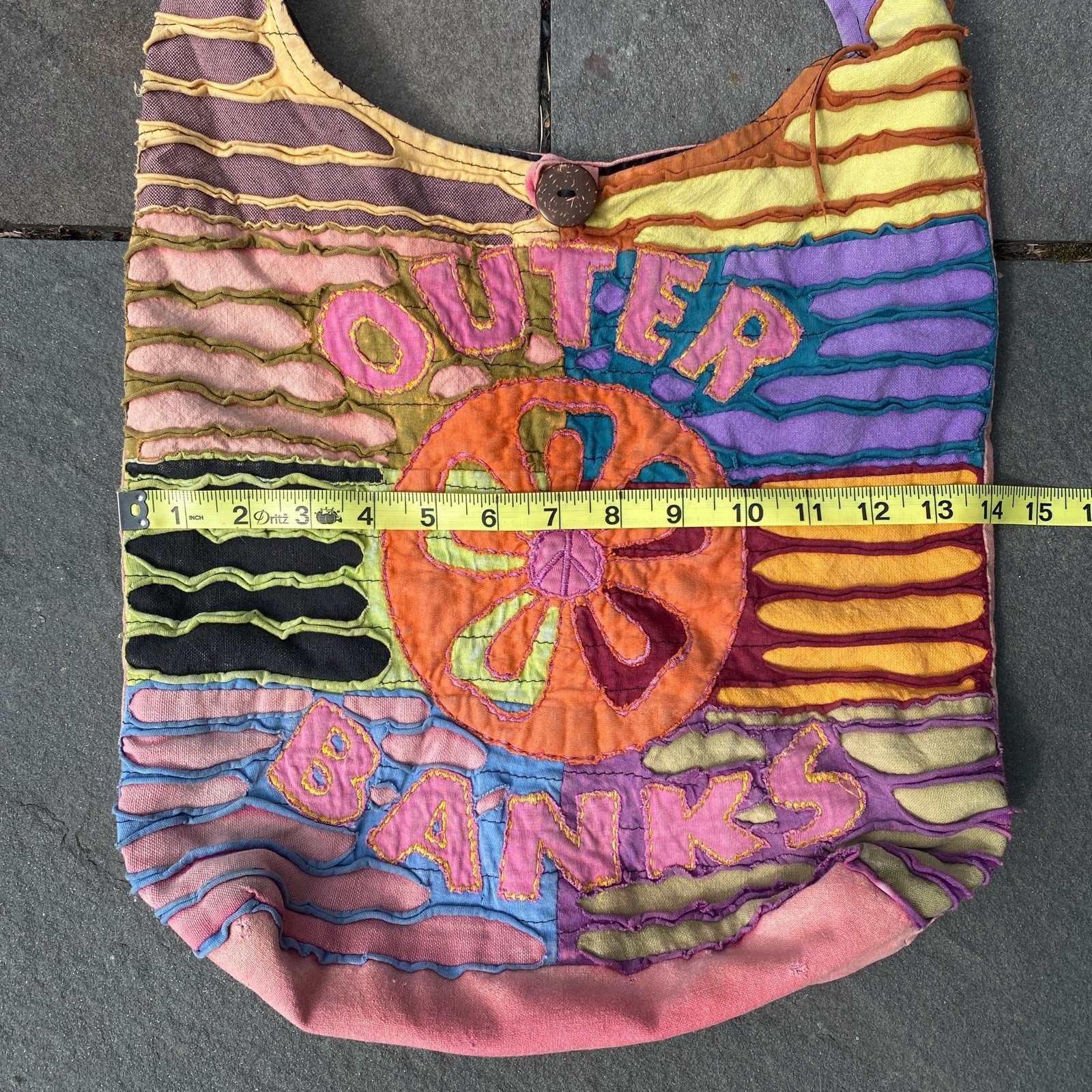 Unique Outer Banks Hand-Embroidered Hobo Bag - photo 2