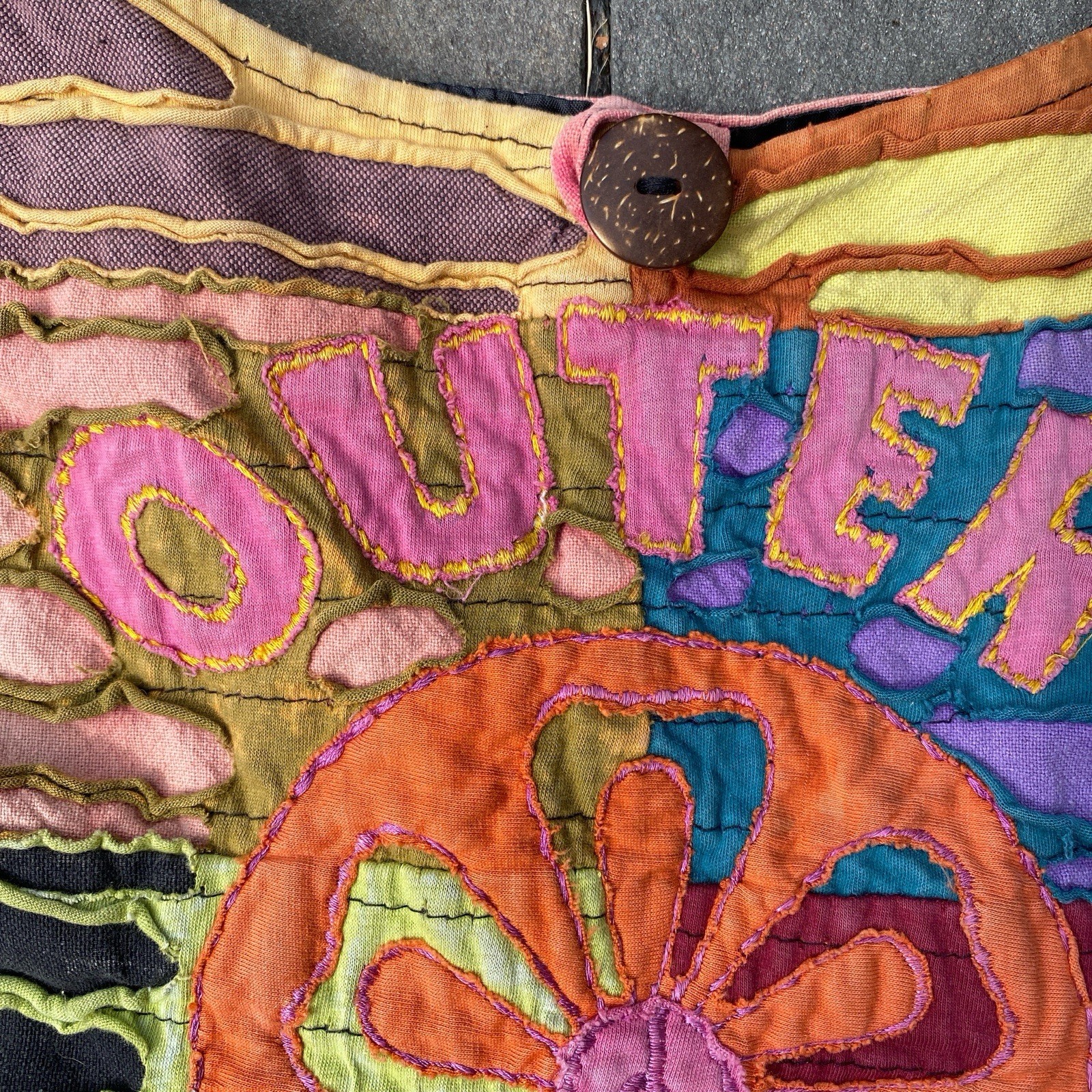 Unique Outer Banks Hand-Embroidered Hobo Bag - photo 4
