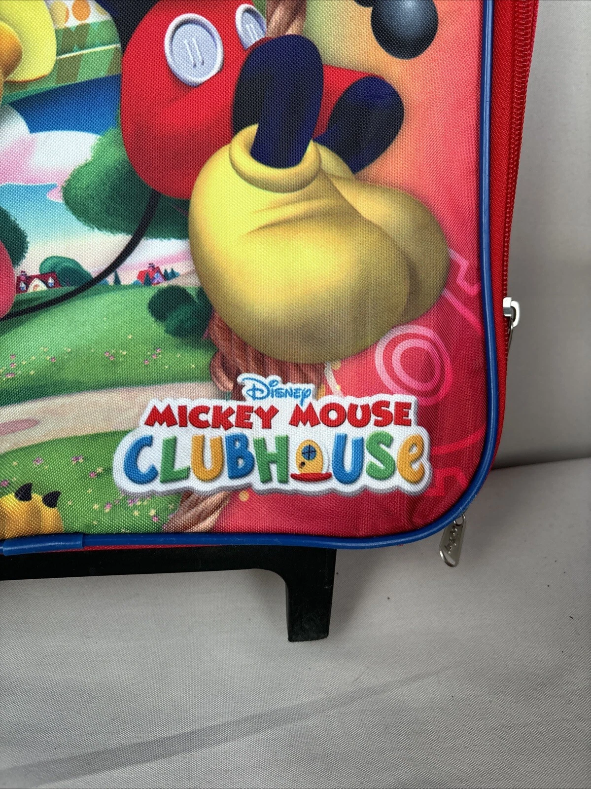 Disney’s Mickey Mouse Clubhouse Rolling Backpack Little Use - photo 2