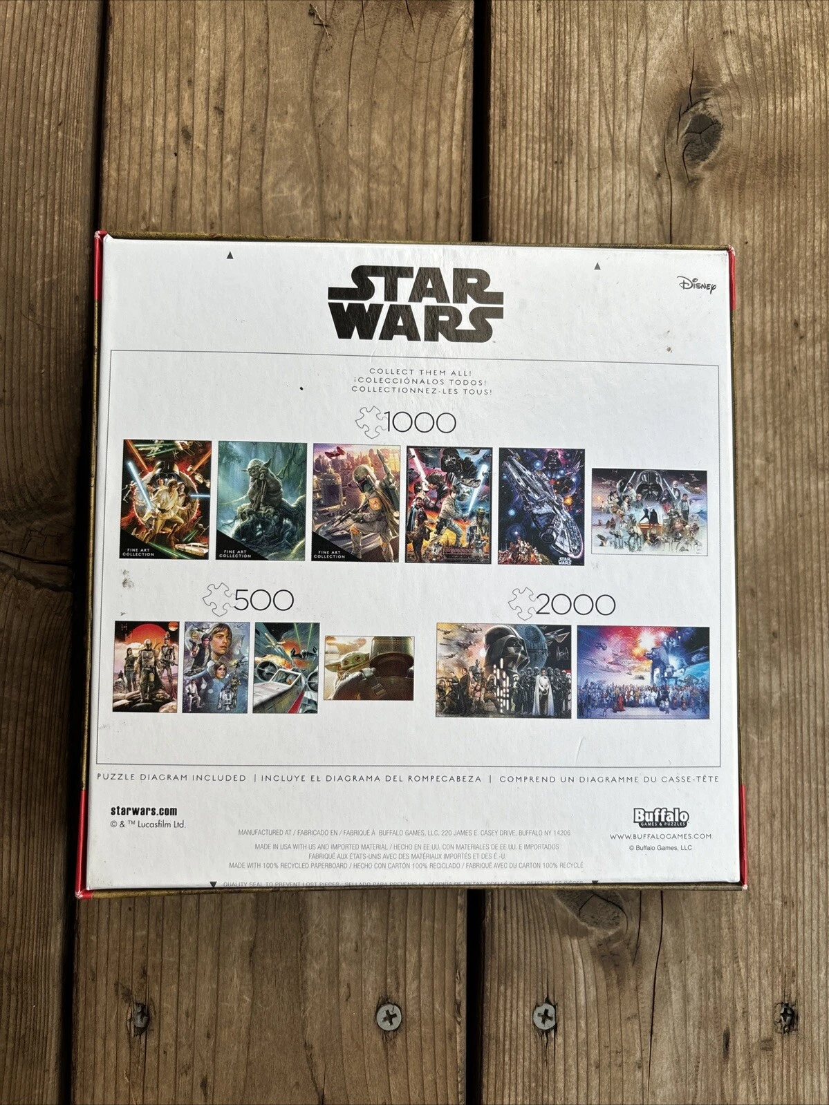 Disney Star Wars Galaxy's Edge Trading Outpost Puzzle 500 Pieces - photo 4