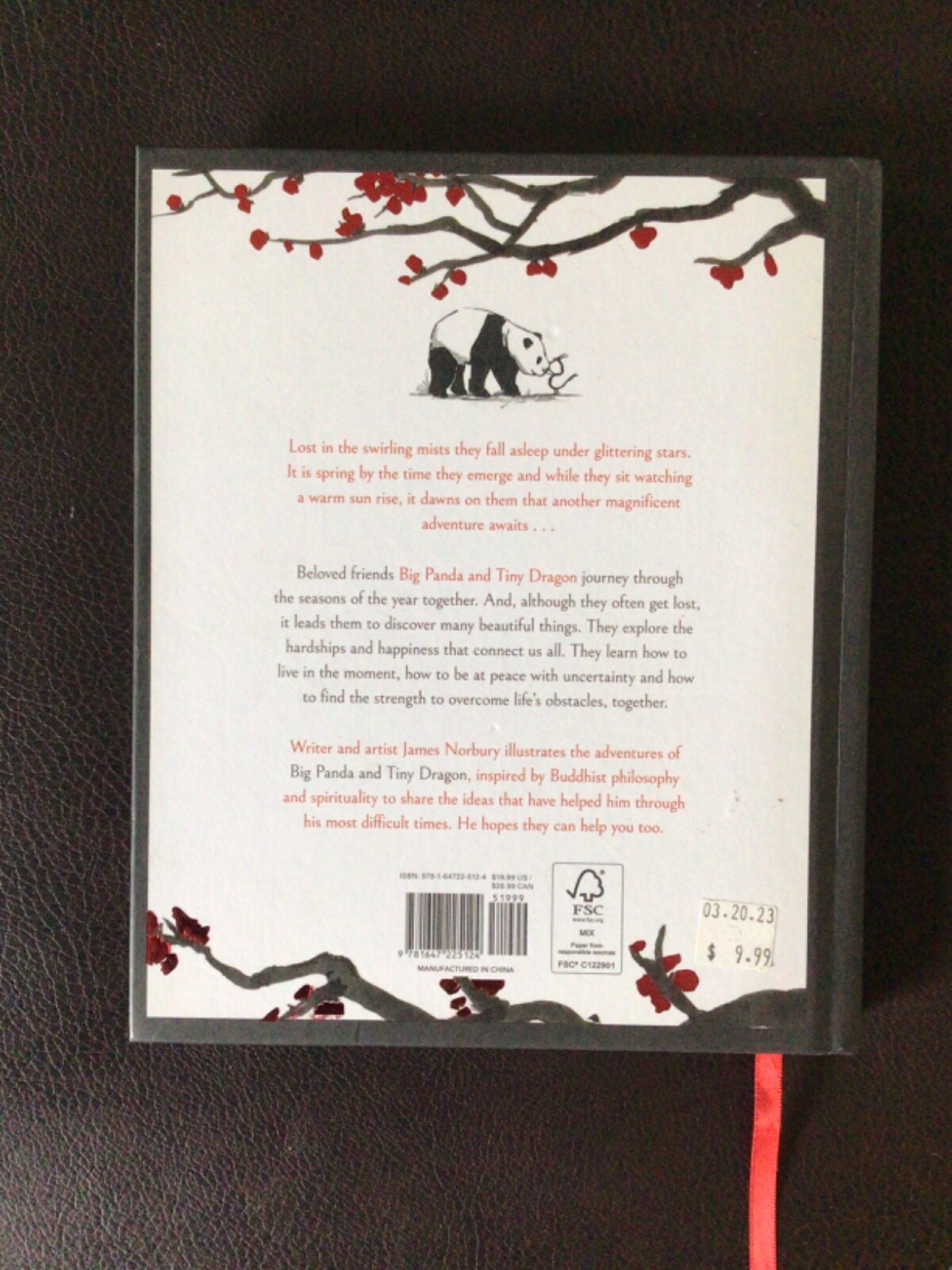 Big Panda and Tiny Dragon by James Norbury (2021, Hardcover) - photo 3