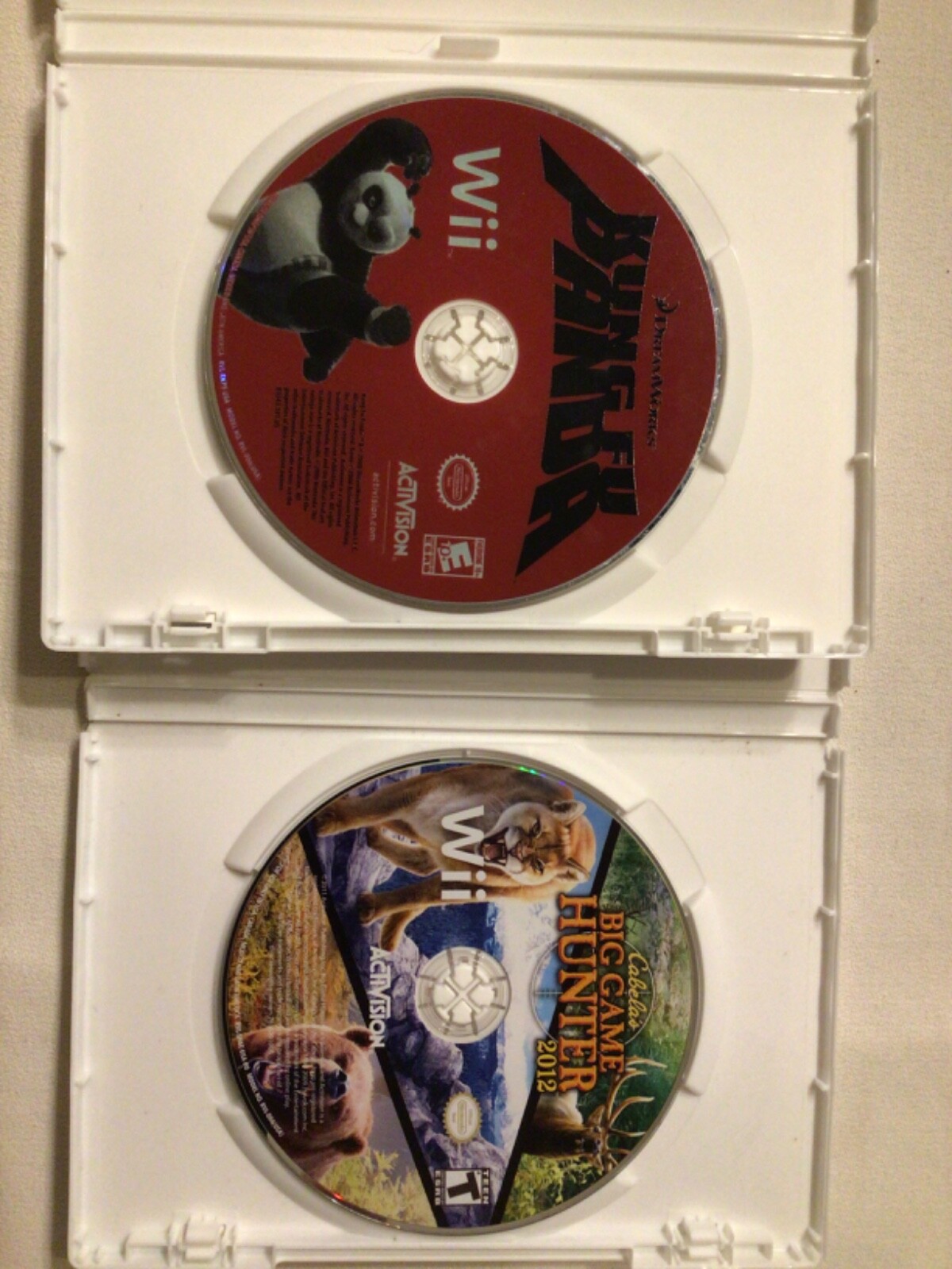 Kung Fu Panda & Cabela's Big Game Hunter 2012 Wii Games - photo 3