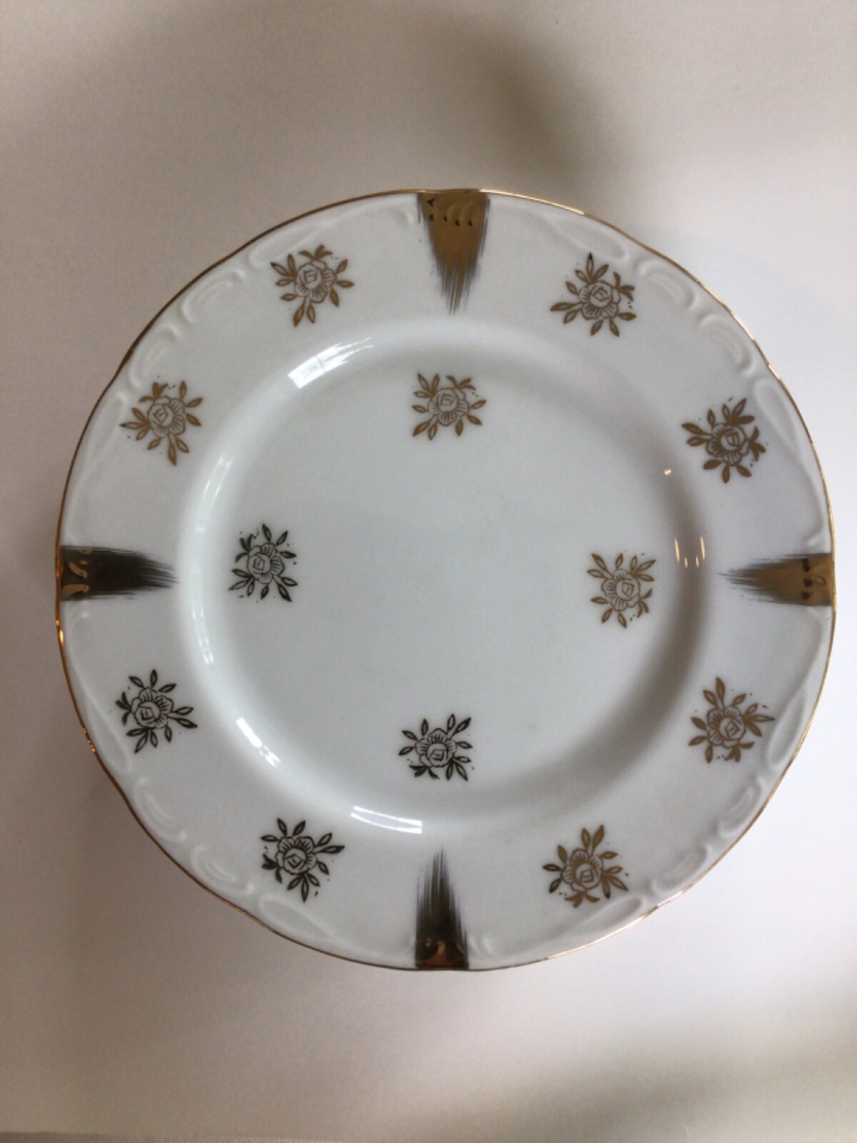 6 Unlabeled Porcelain Japanese Plates 44/340