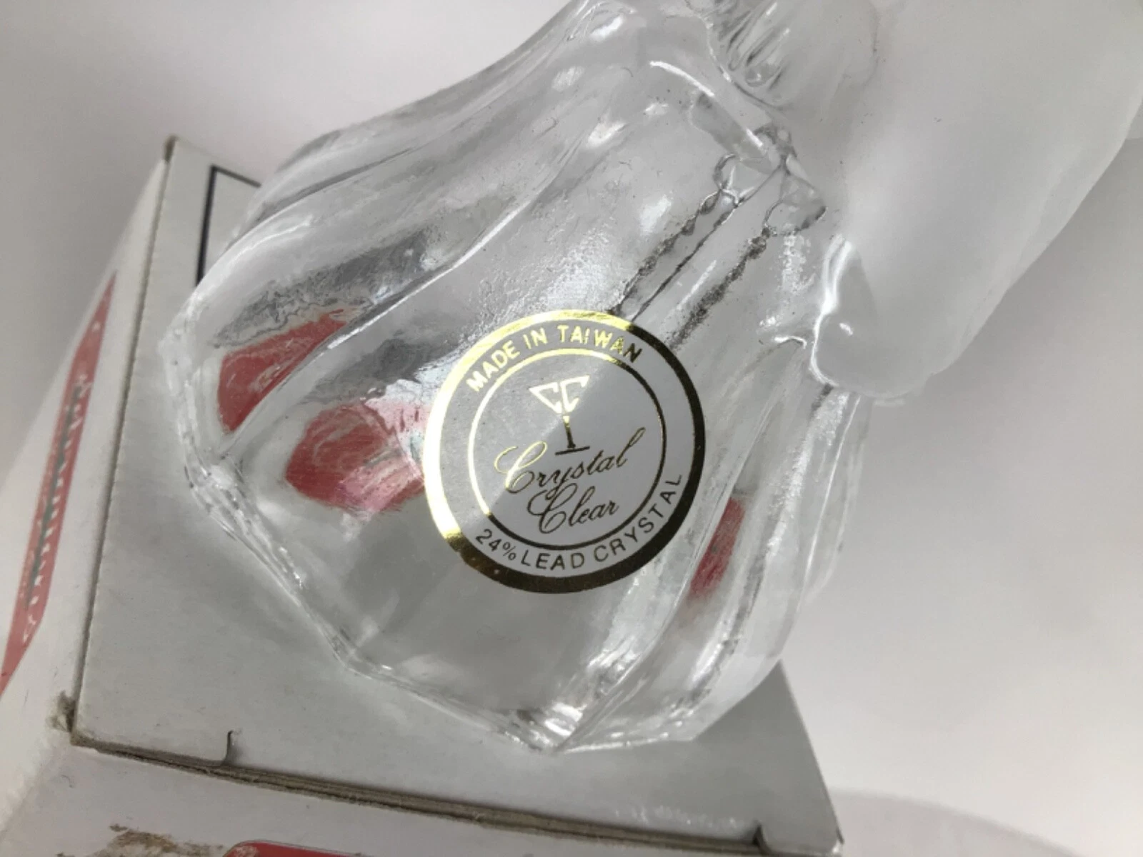 CELEBRATIONS CRYSTAL CLEAR 4 3/4" ANGEL BELL - FROSTED GLASS - photo 2