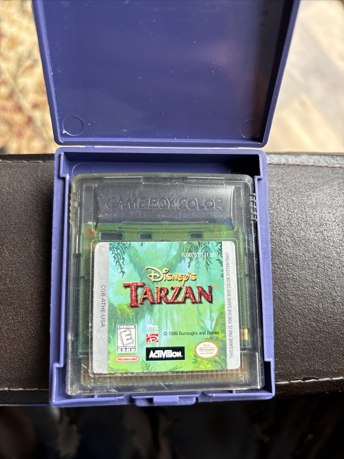Disney's Tarzan - Nintendo Game Boy Color - Activision (1999)