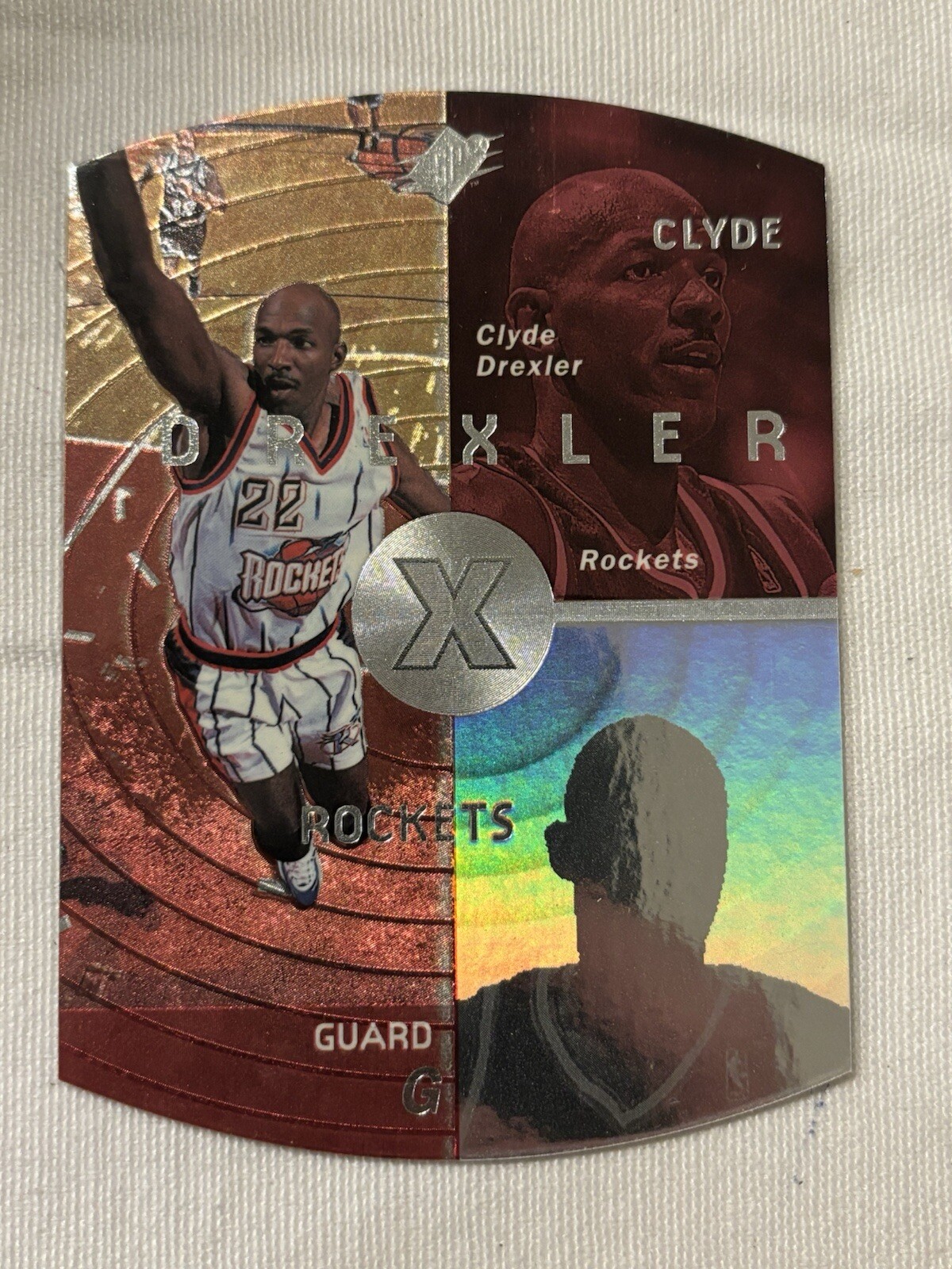 1997-98 SPx #16 Clyde Drexler Basketball Card