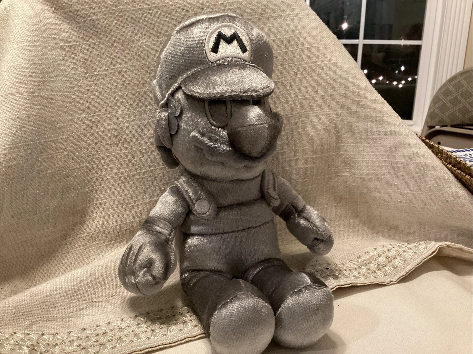 Platinum Mario 2020 Nintendo Stuffed Collectible