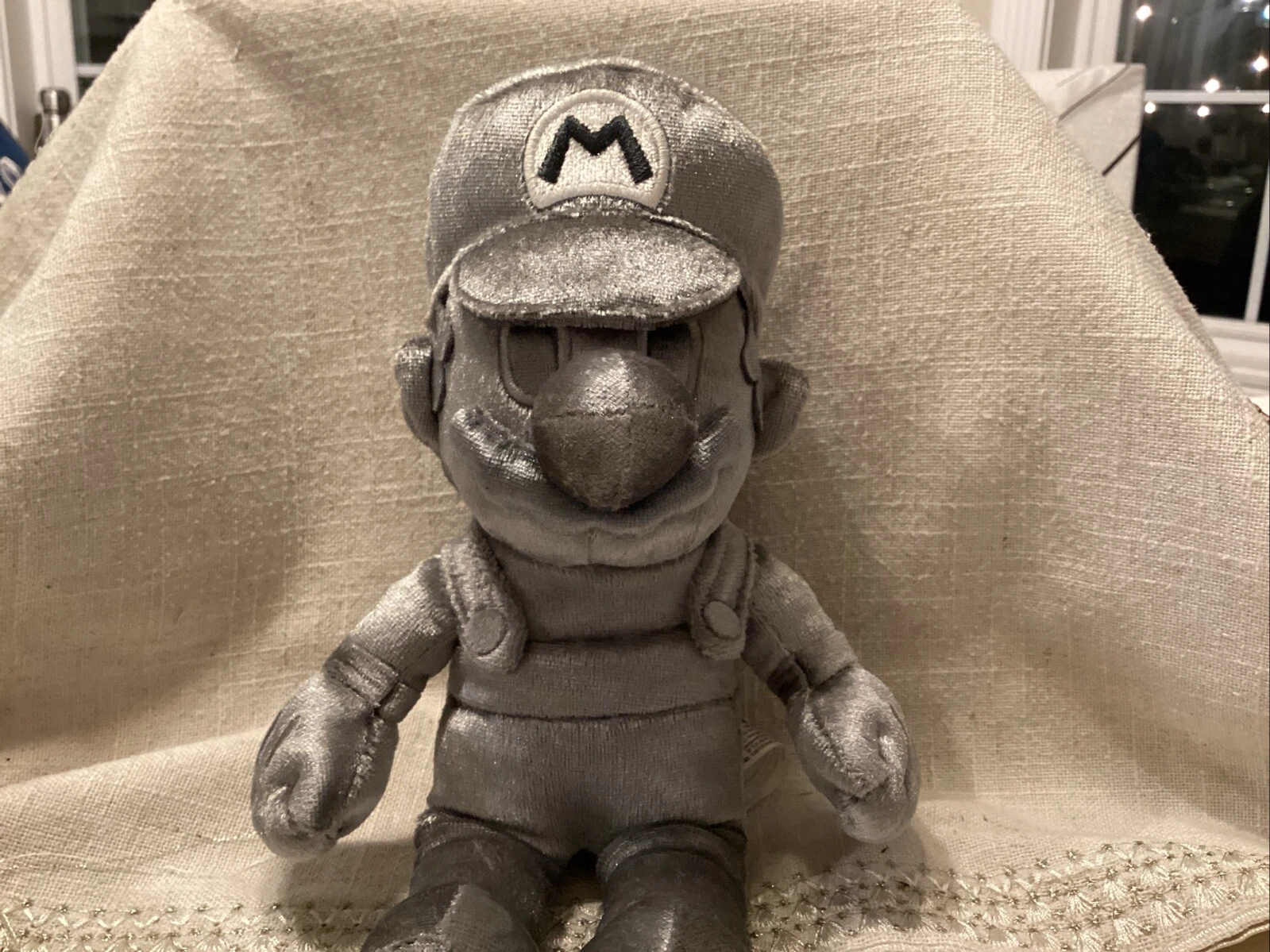 Platinum Mario 2020 Nintendo Stuffed Collectible - photo 2