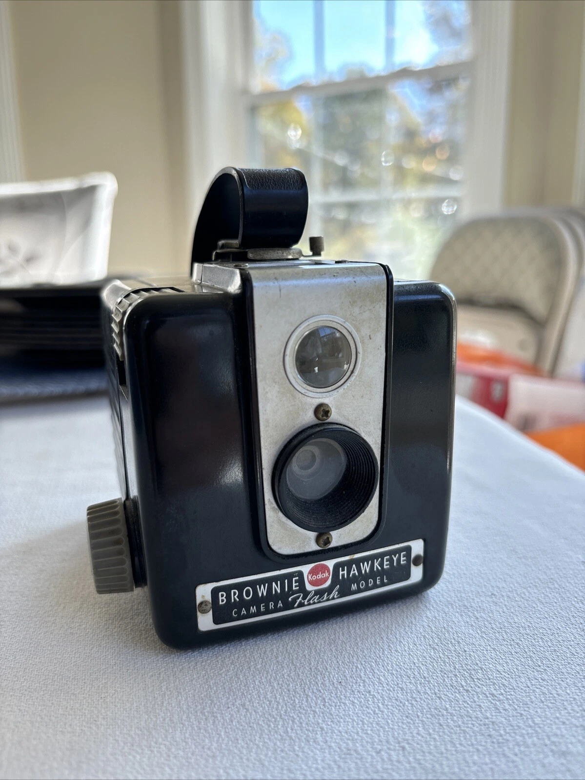 Brownie Hawkeye Flash Model Camera Kodak Untested Vintage