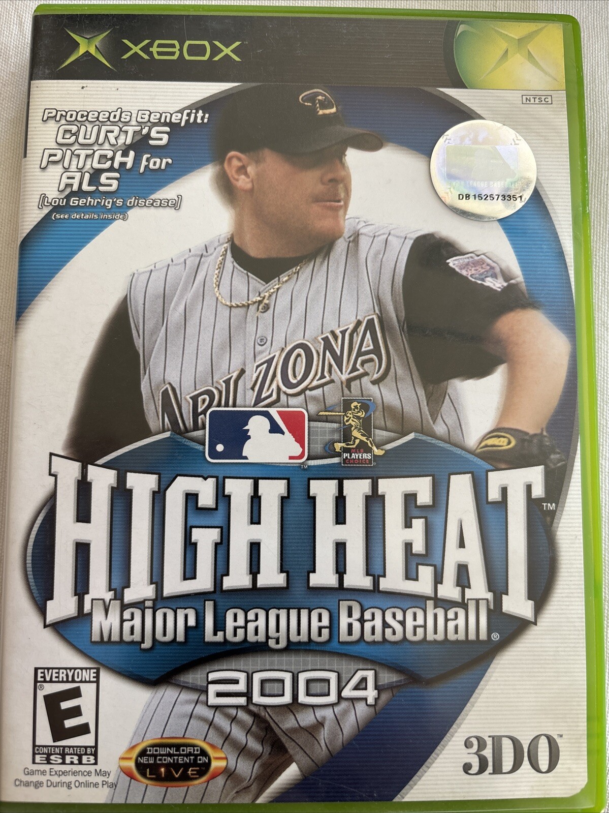 High Heat Major League Baseball 2004 (Microsoft Xbox, 2003)