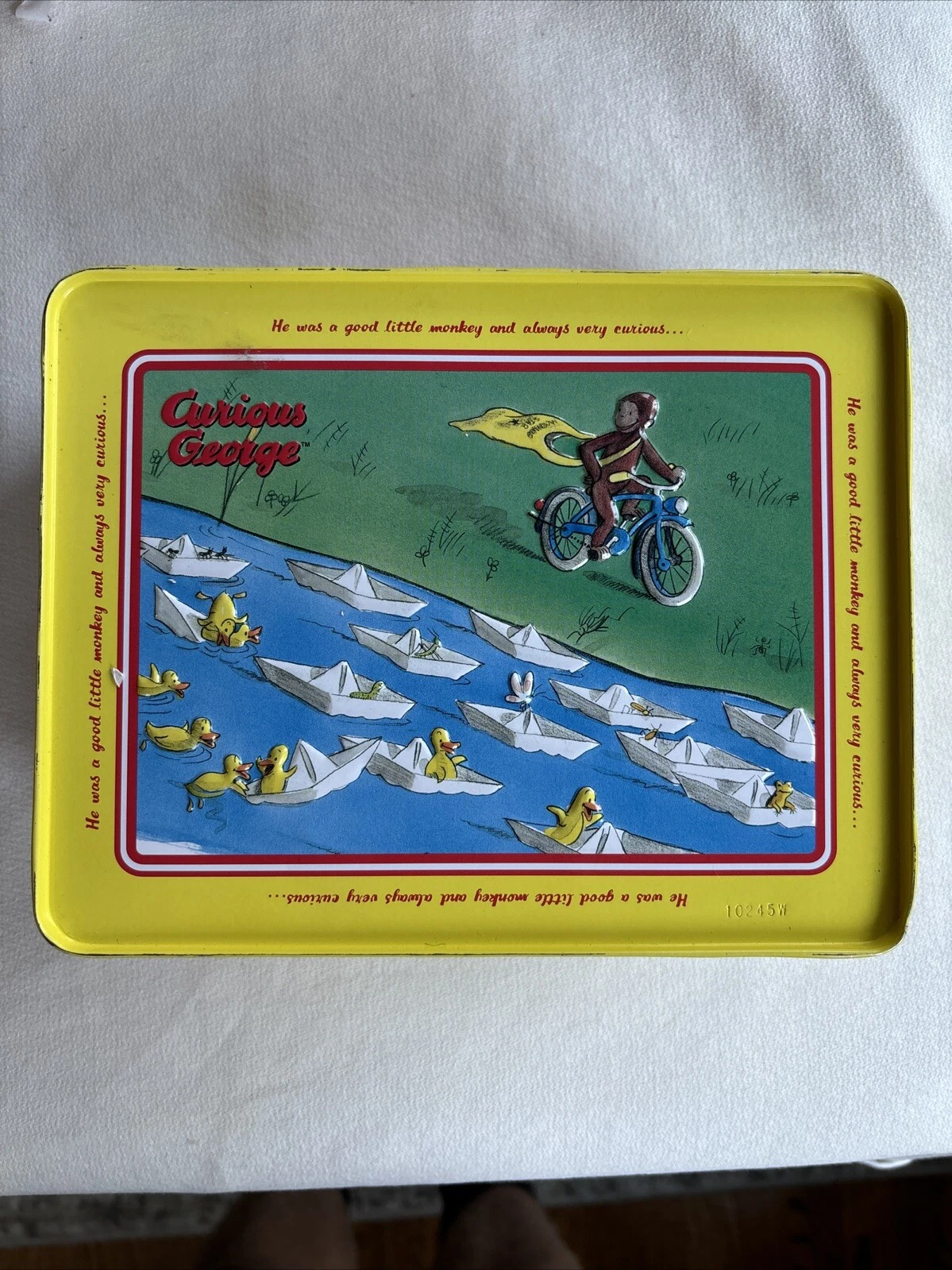 Curious George Vintage Lunchbox - photo 3