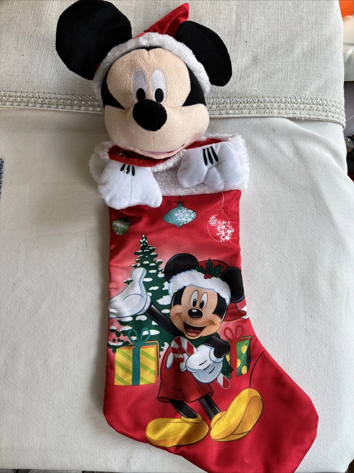 Walt Disney World Mickey Mouse Christmas Stocking