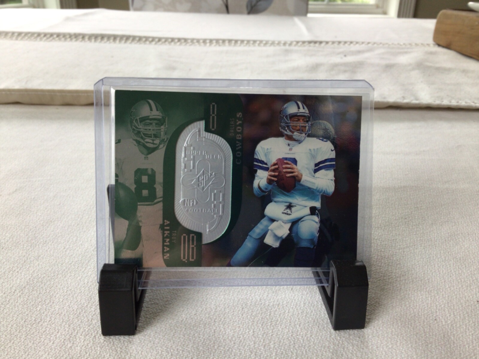 1998 Upper Deck SPx Finite Troy Aikman #22 Cowboys Card