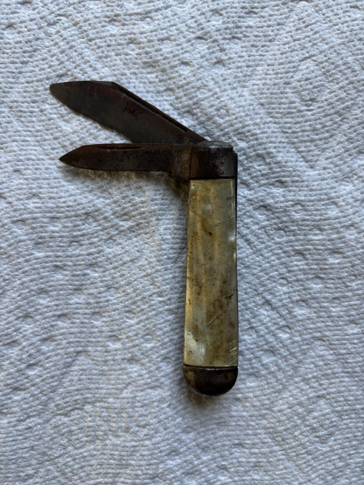 Vintage Patnos Ivory 2 Blade Knife