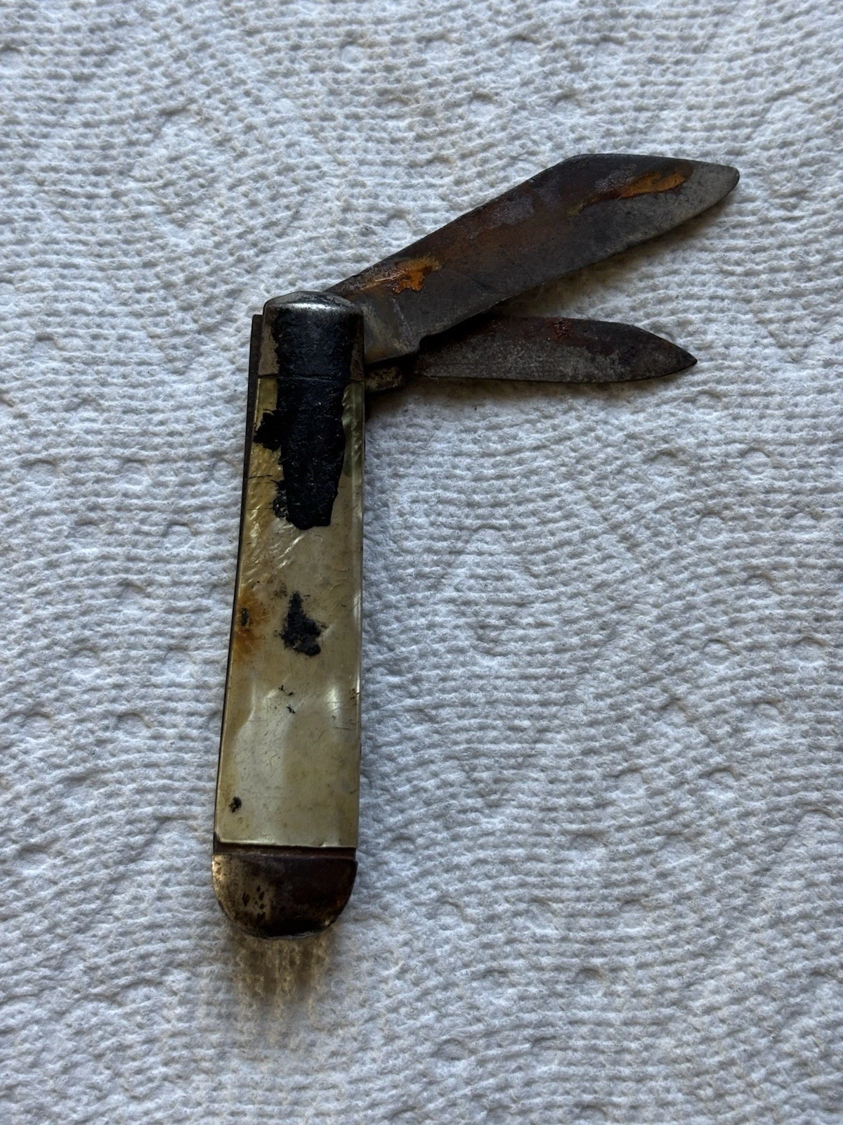 Vintage Patnos Ivory 2 Blade Knife - photo 4