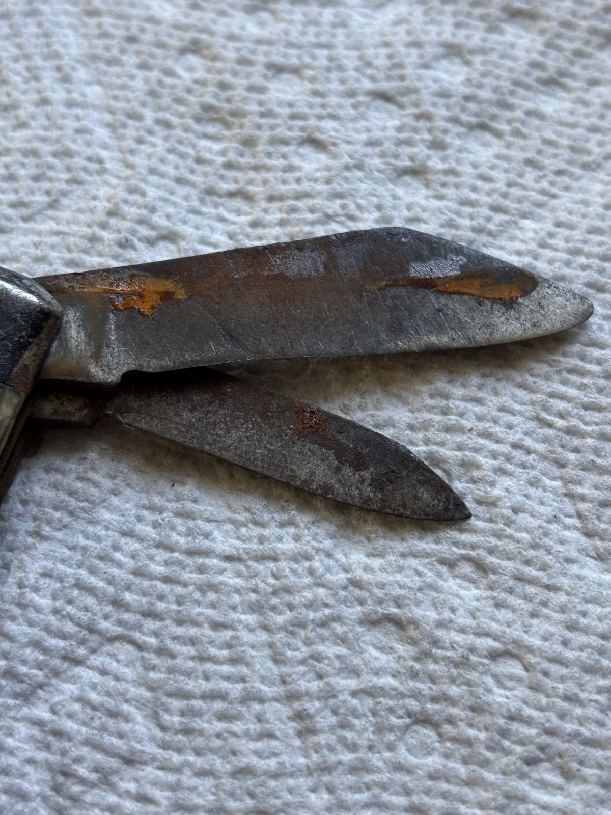 Vintage Patnos Ivory 2 Blade Knife - photo 5