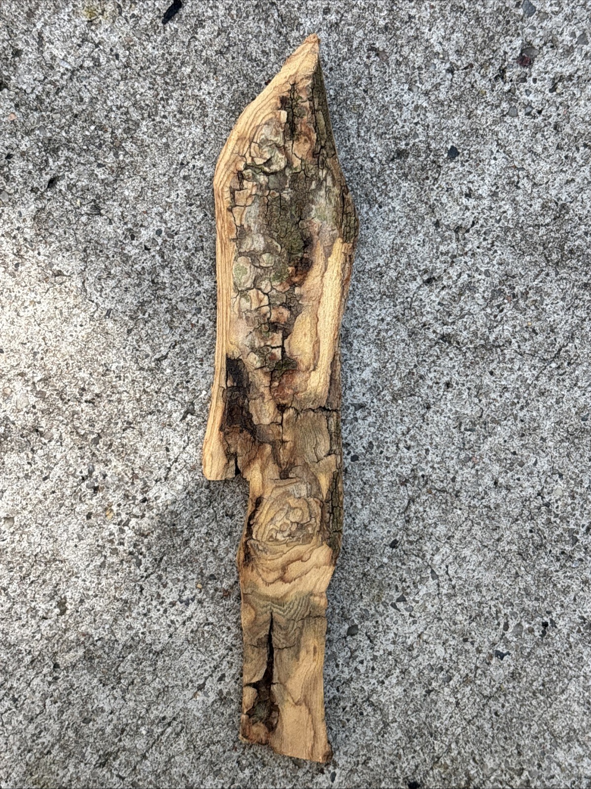 1/1 Handmade Fully Wooden Decorative Knife