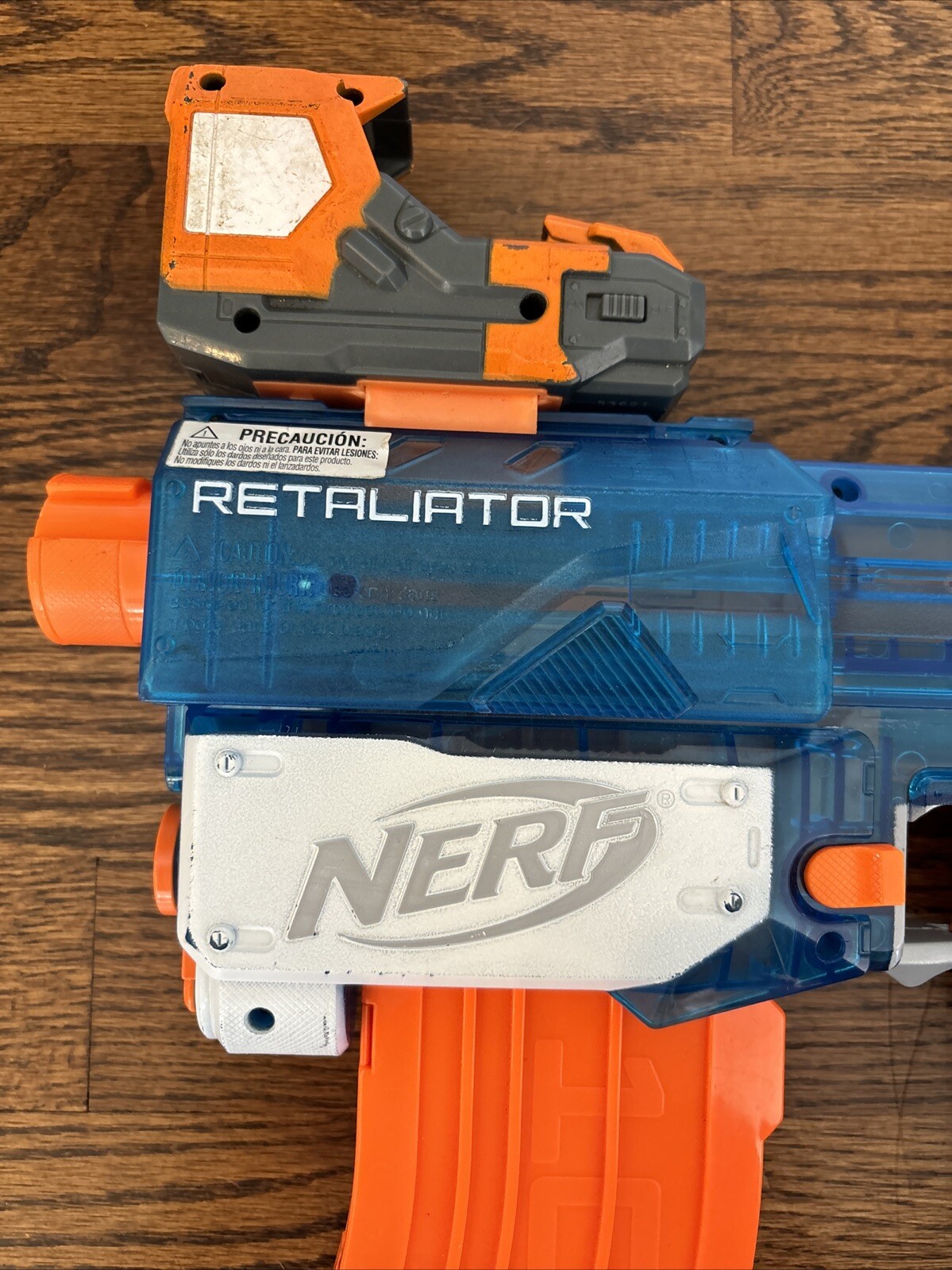 NERF N-Strike Elite Sonic Ice Retaliator With Working Red Dot Si - photo 2