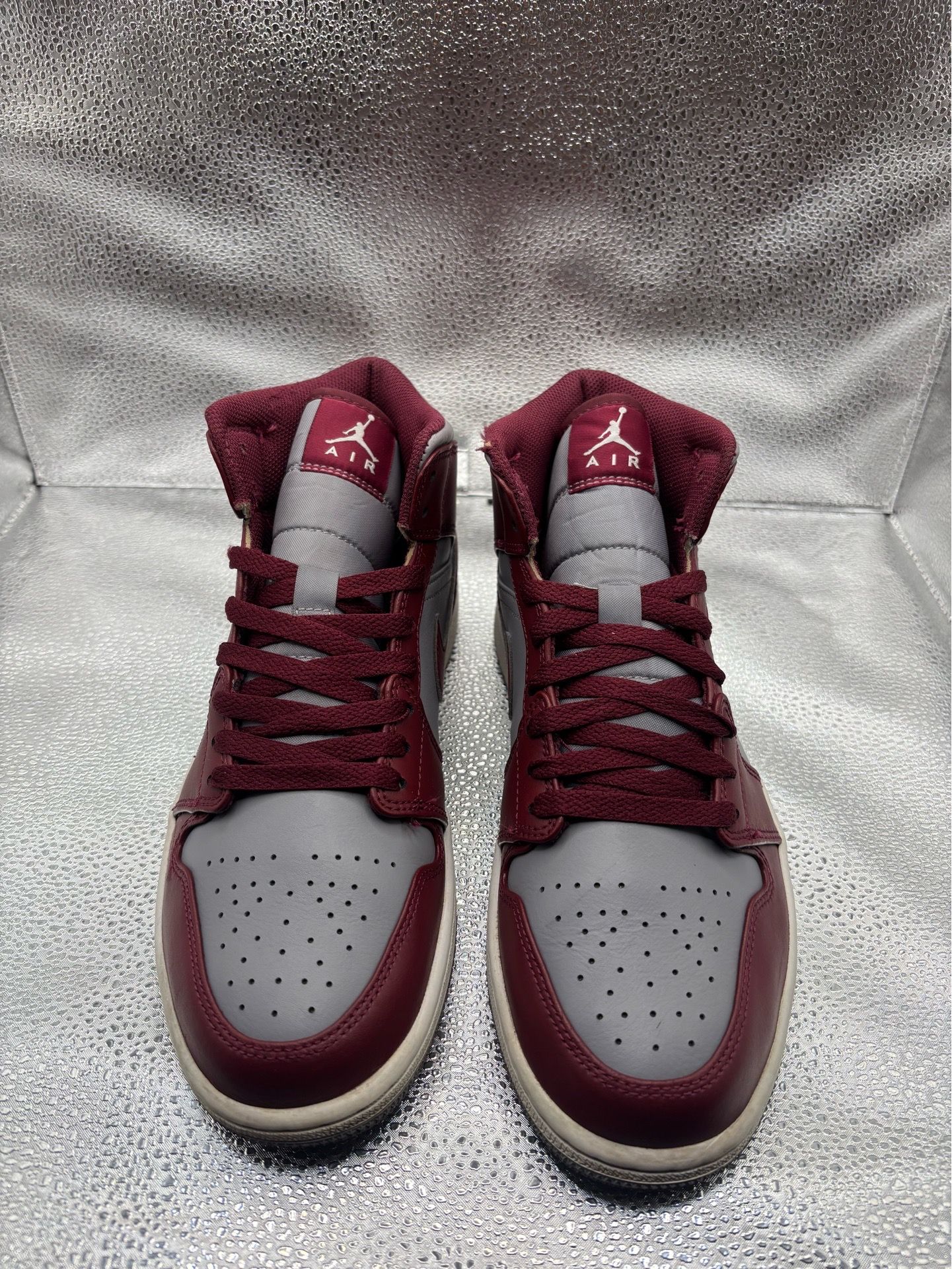 Air Jordan 1 Mid Cherrywood Red - Size 9 Men's - photo 2