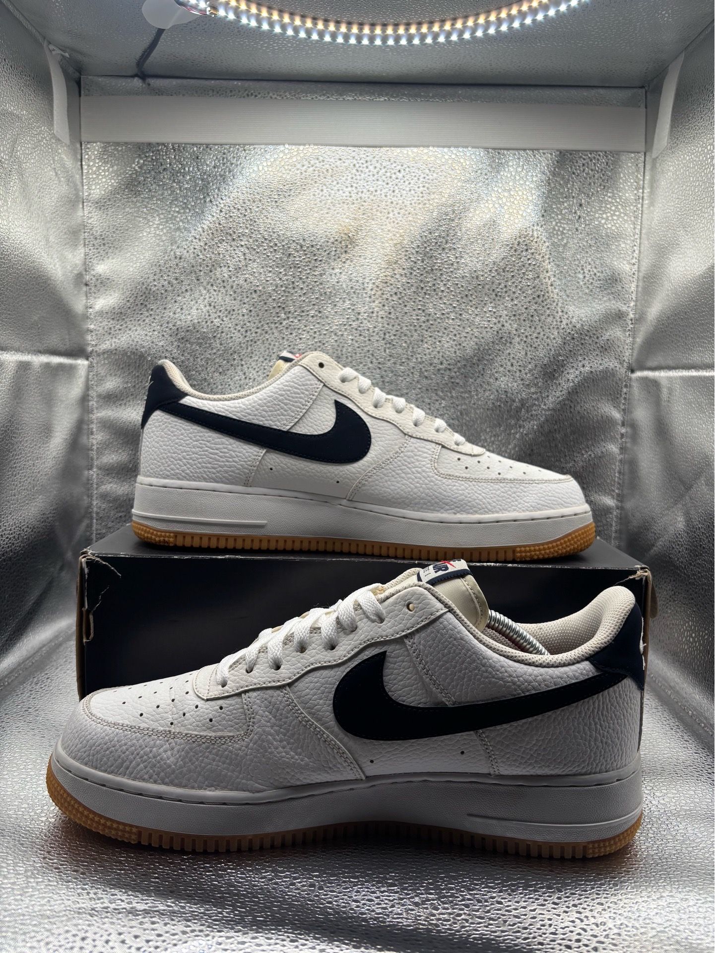 Nike Air Force 1 Low White Obsidian - photo 5