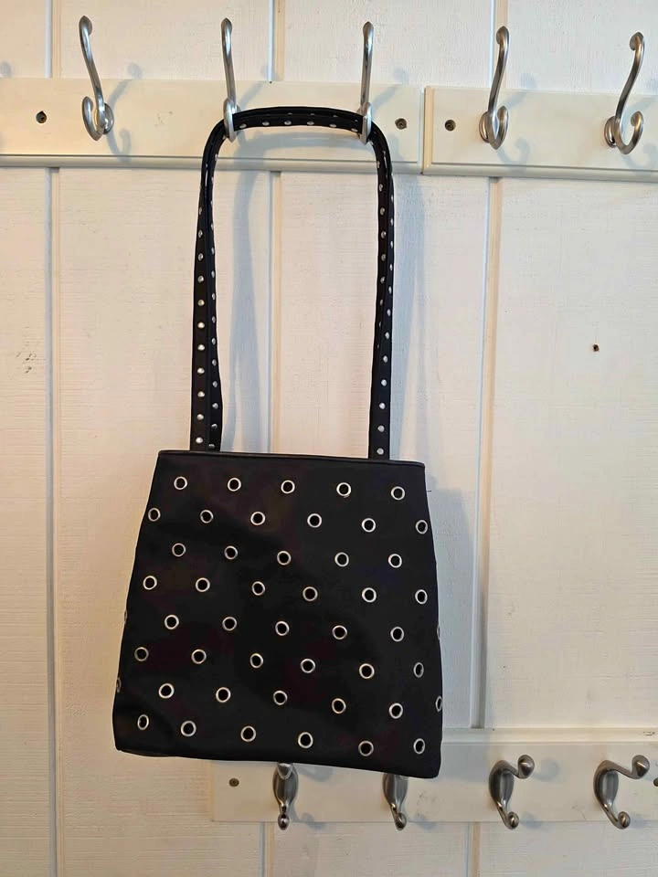 Black Studded Purse