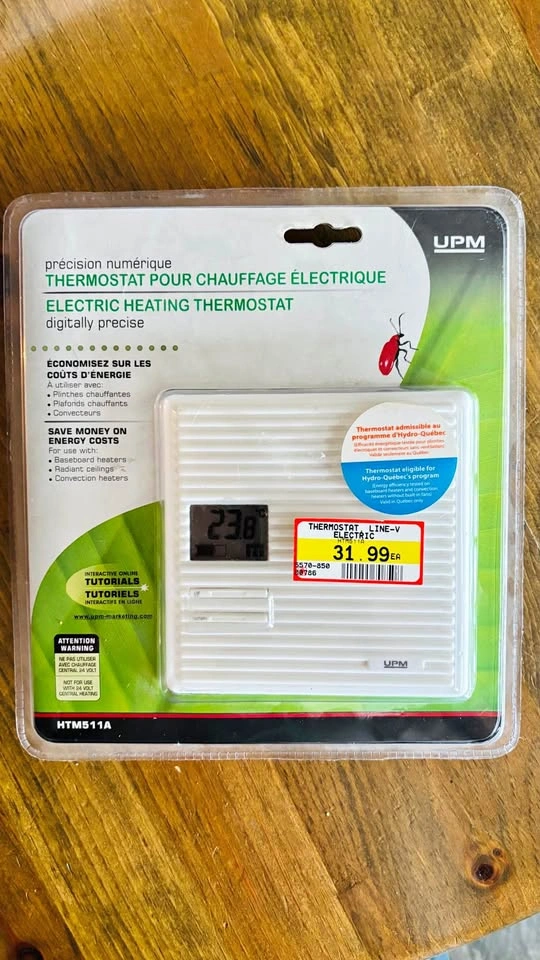 Brand New Digital Thermostat for Electric Baseboard Heaters