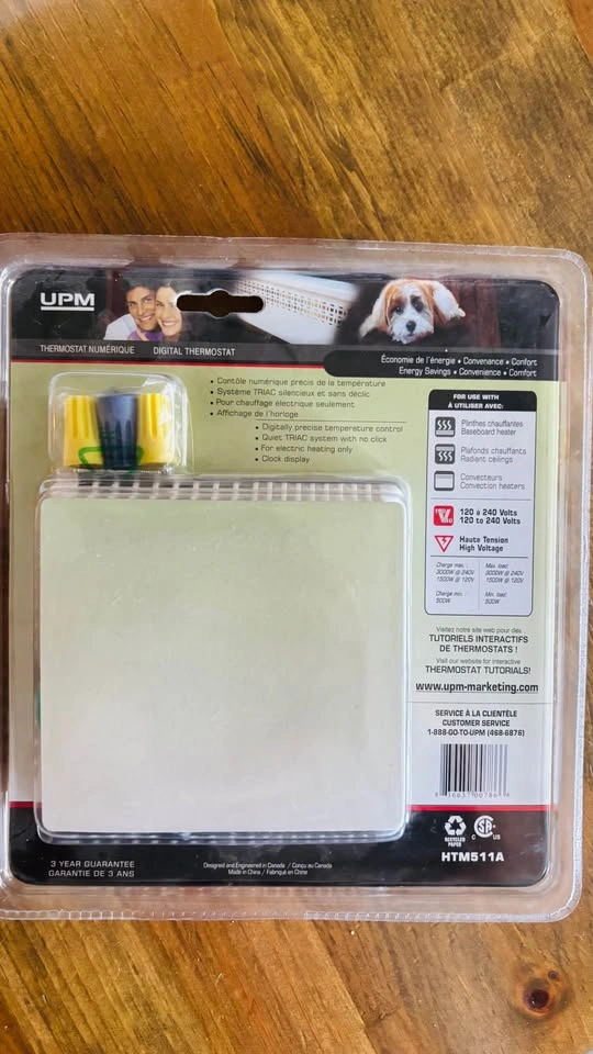 Brand New Digital Thermostat for Electric Baseboard Heaters - photo 2