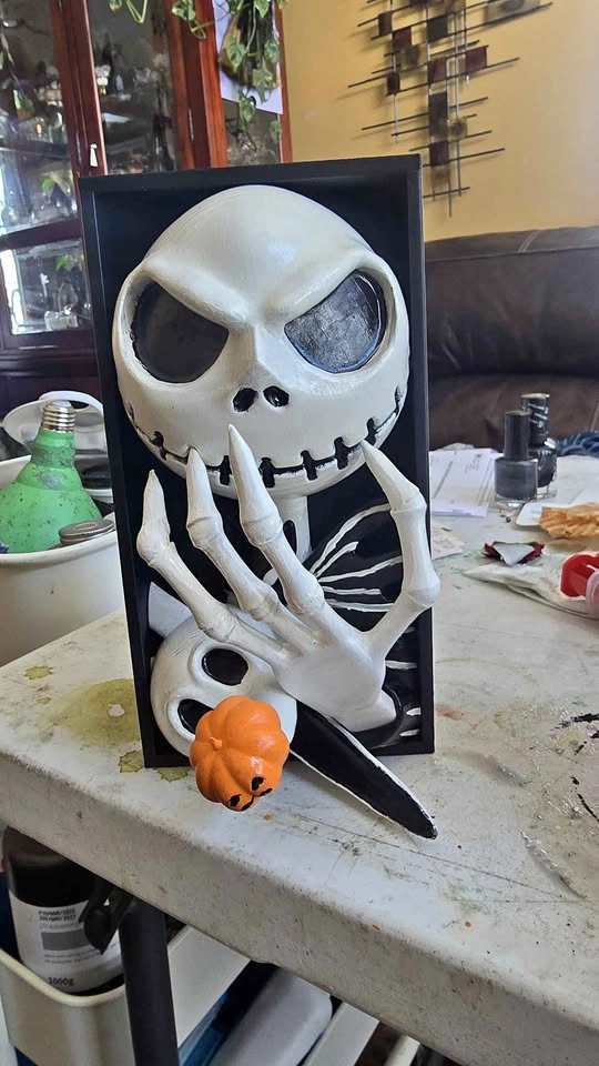 Nightmare Before Christmas Booknook - Hand Painted